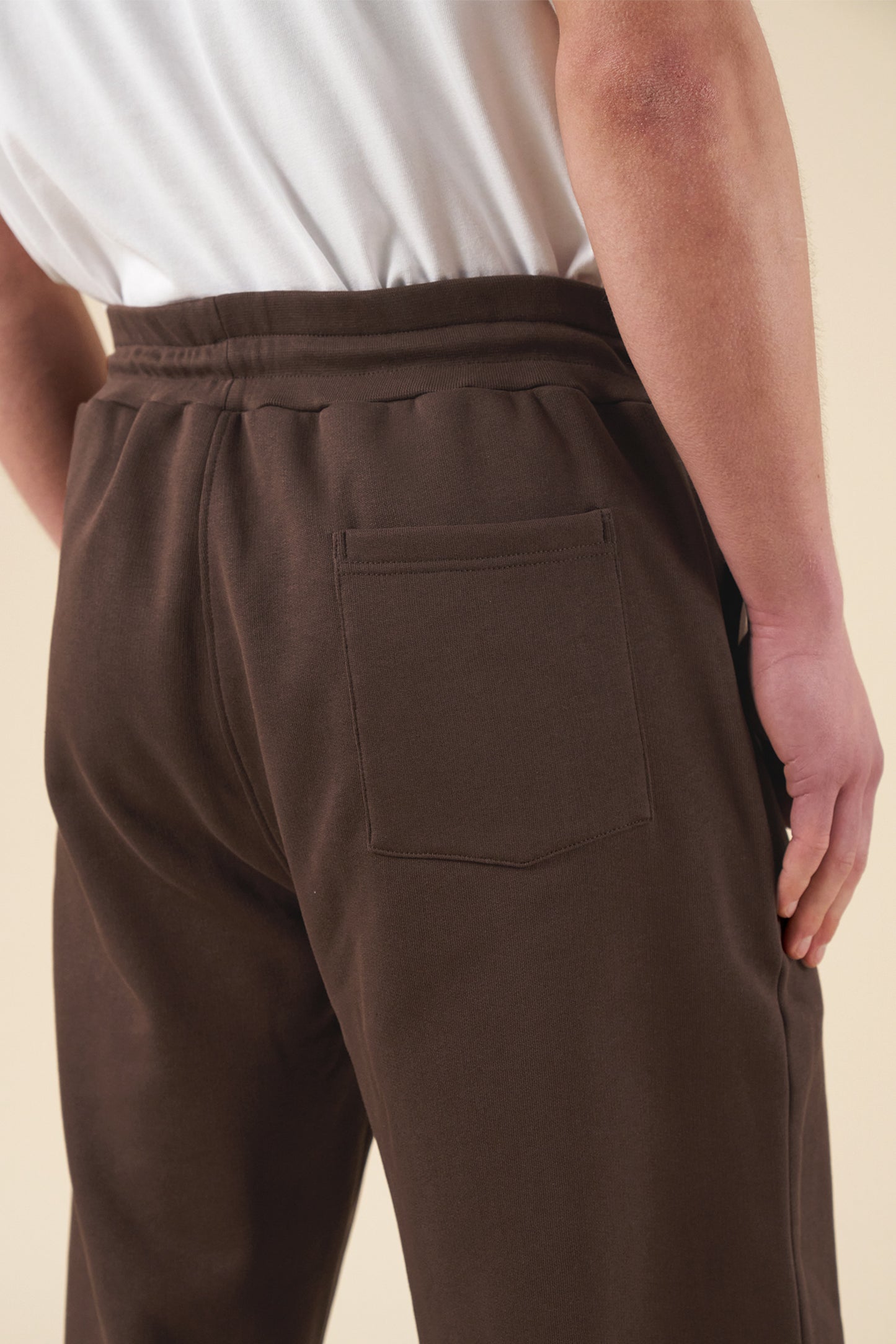 SUSTAIN HEAVY SWEATER & JOGGERS SET - COCOA BROWN