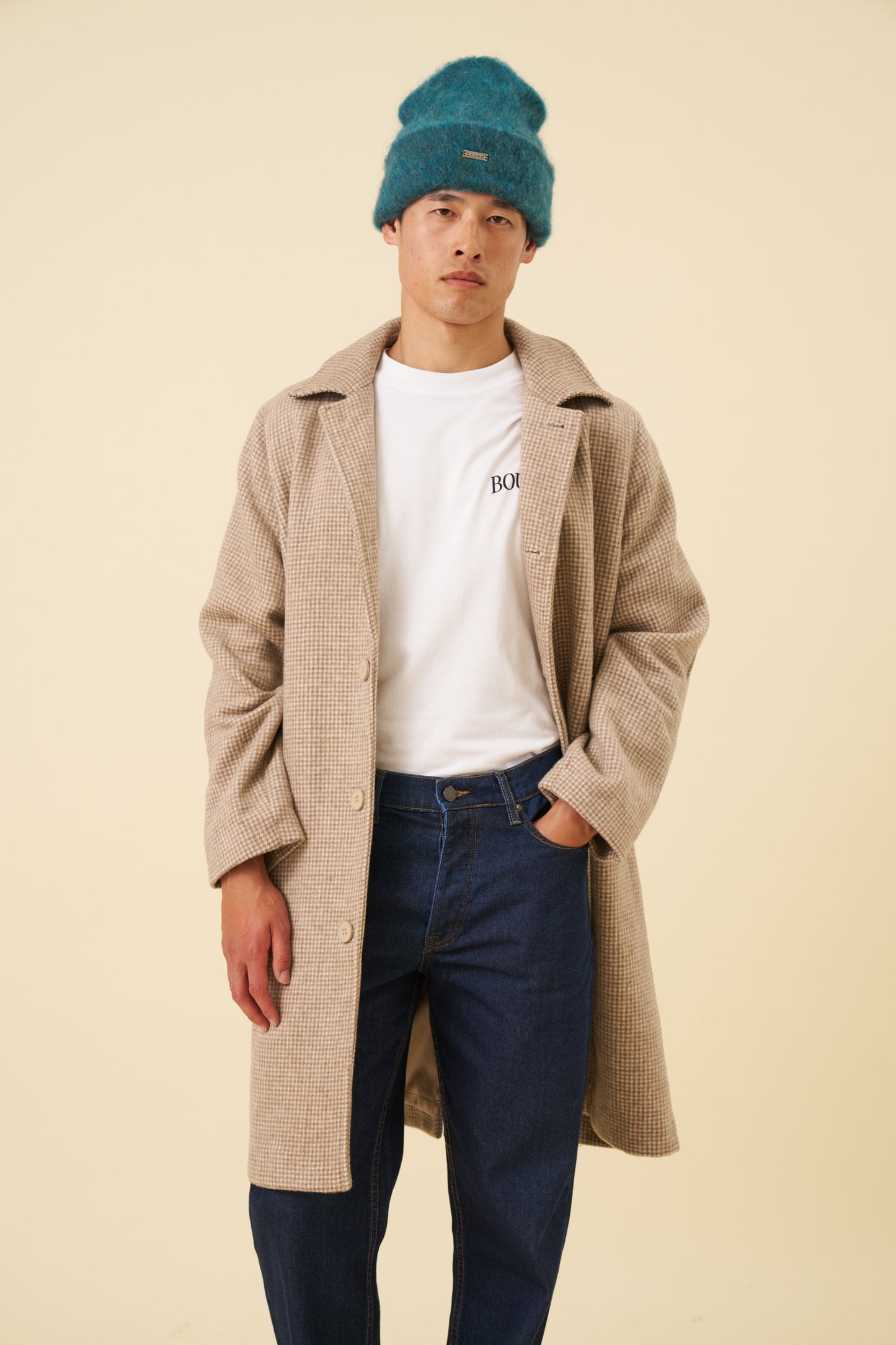 MOHAIR BEANIE - JADE