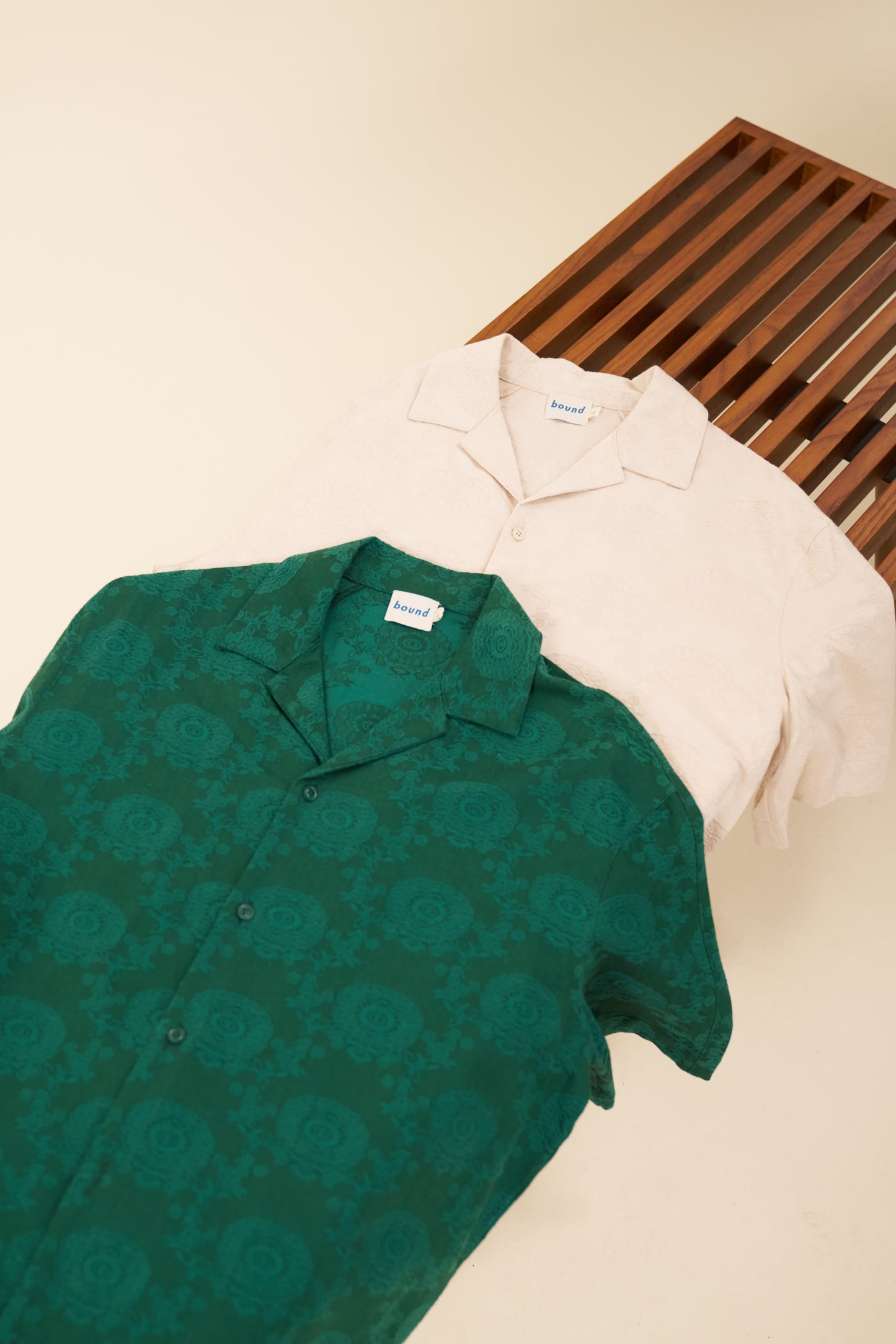 FLORA EMBROIDERED SHIRT - CREAM