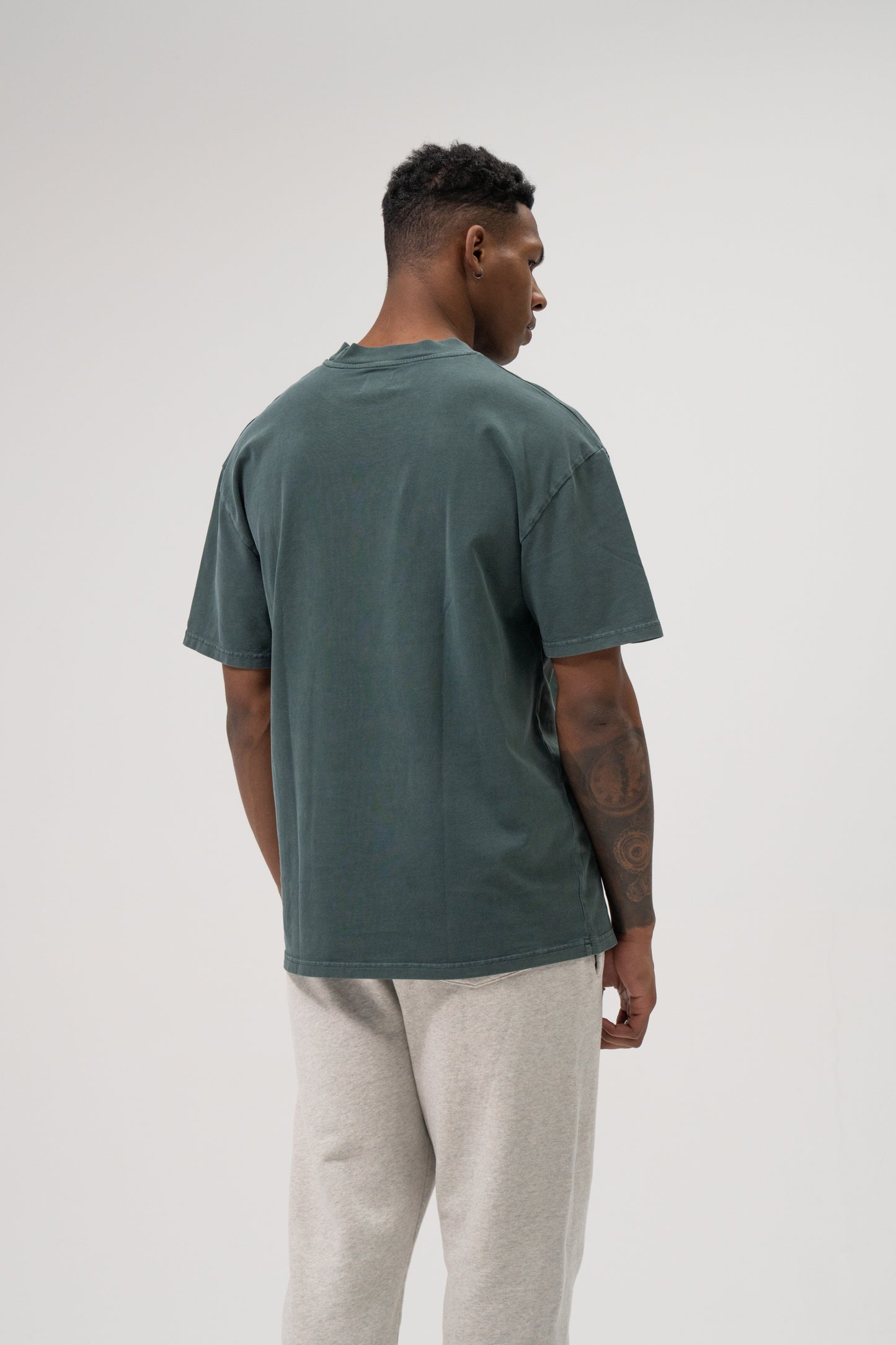 SUSTAIN WASHED GREEN TEE