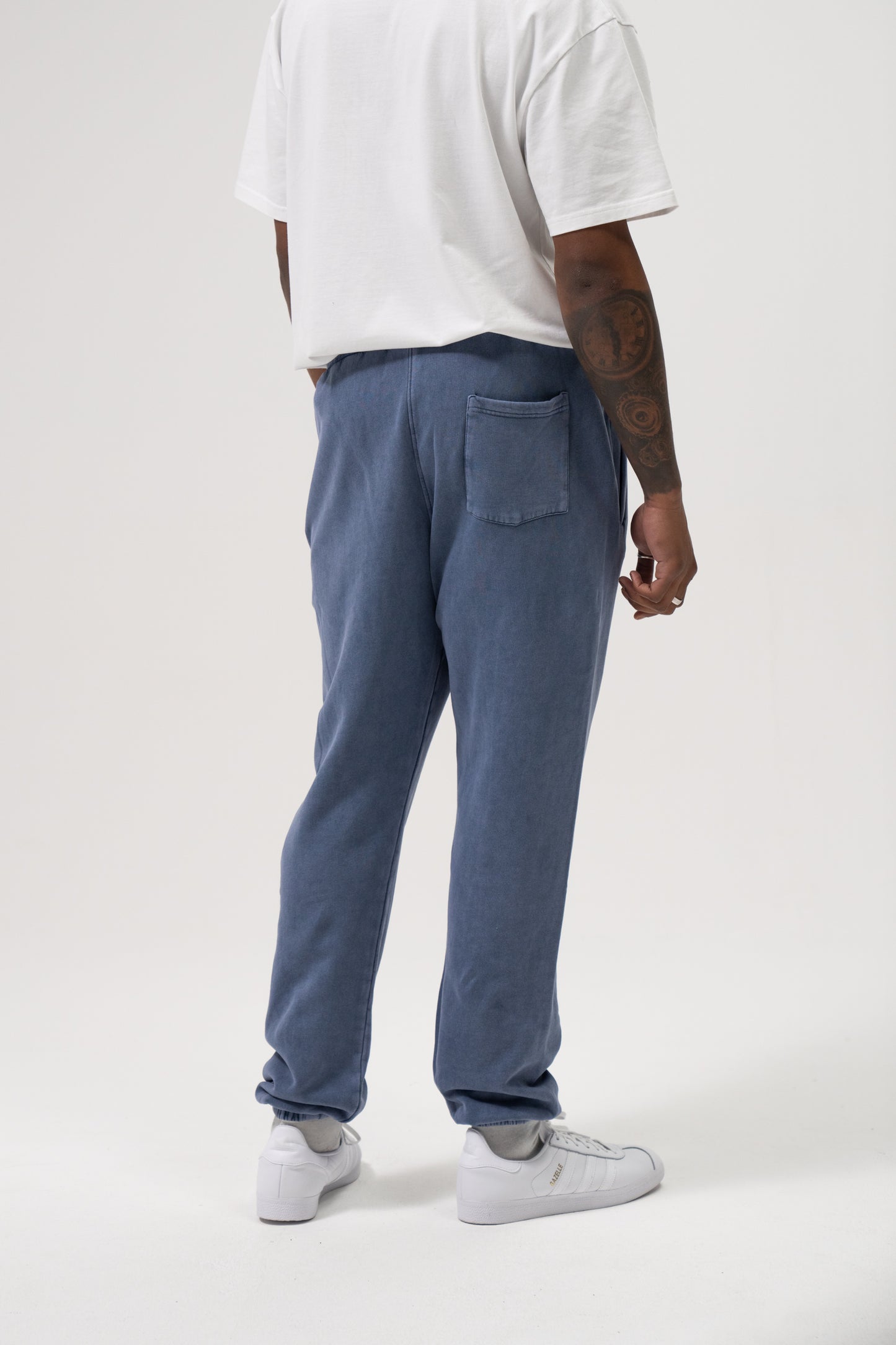 SUSTAIN WASHED BLUE JOGGERS