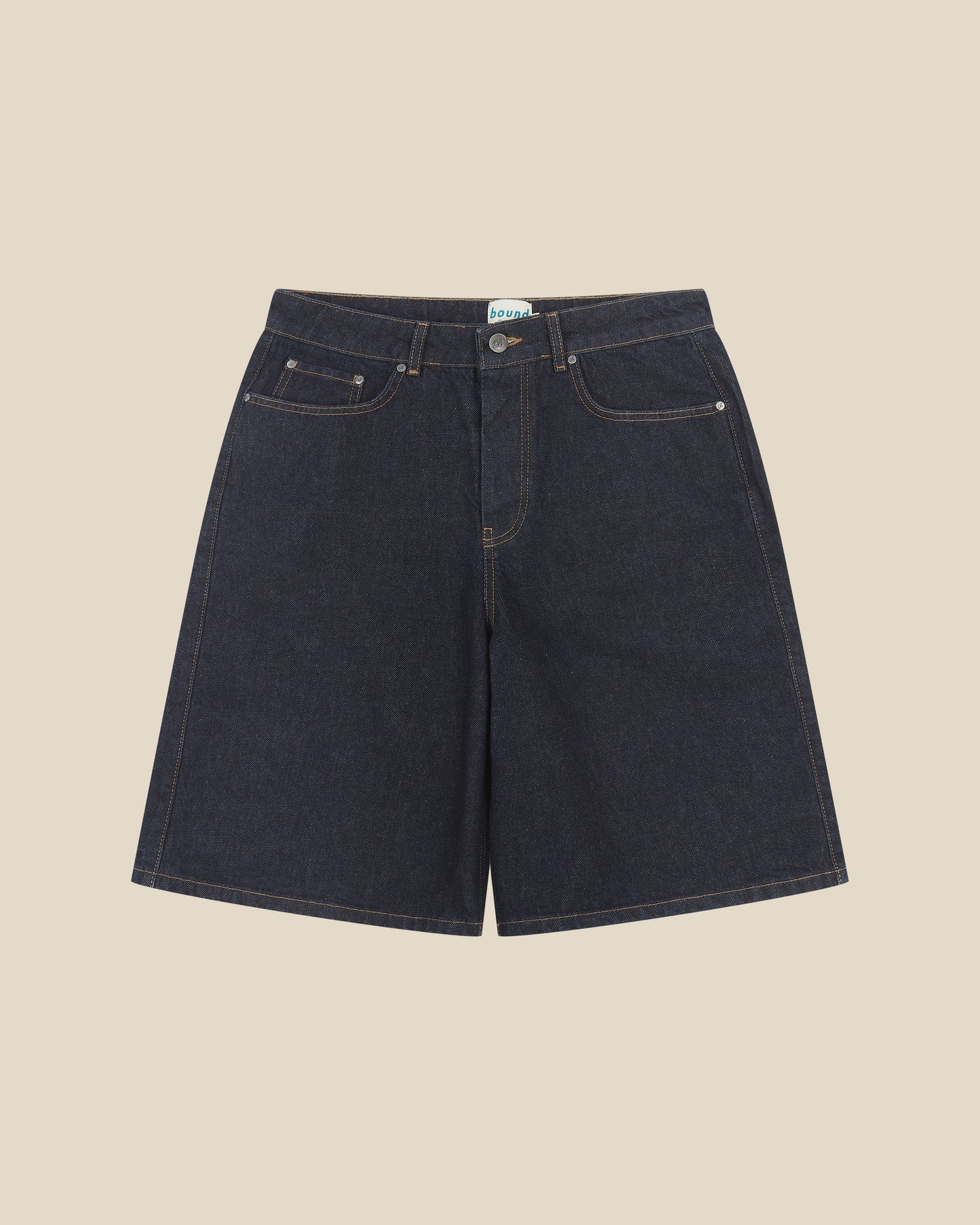 SIGNATURE DENIM JORTS - INDIGO