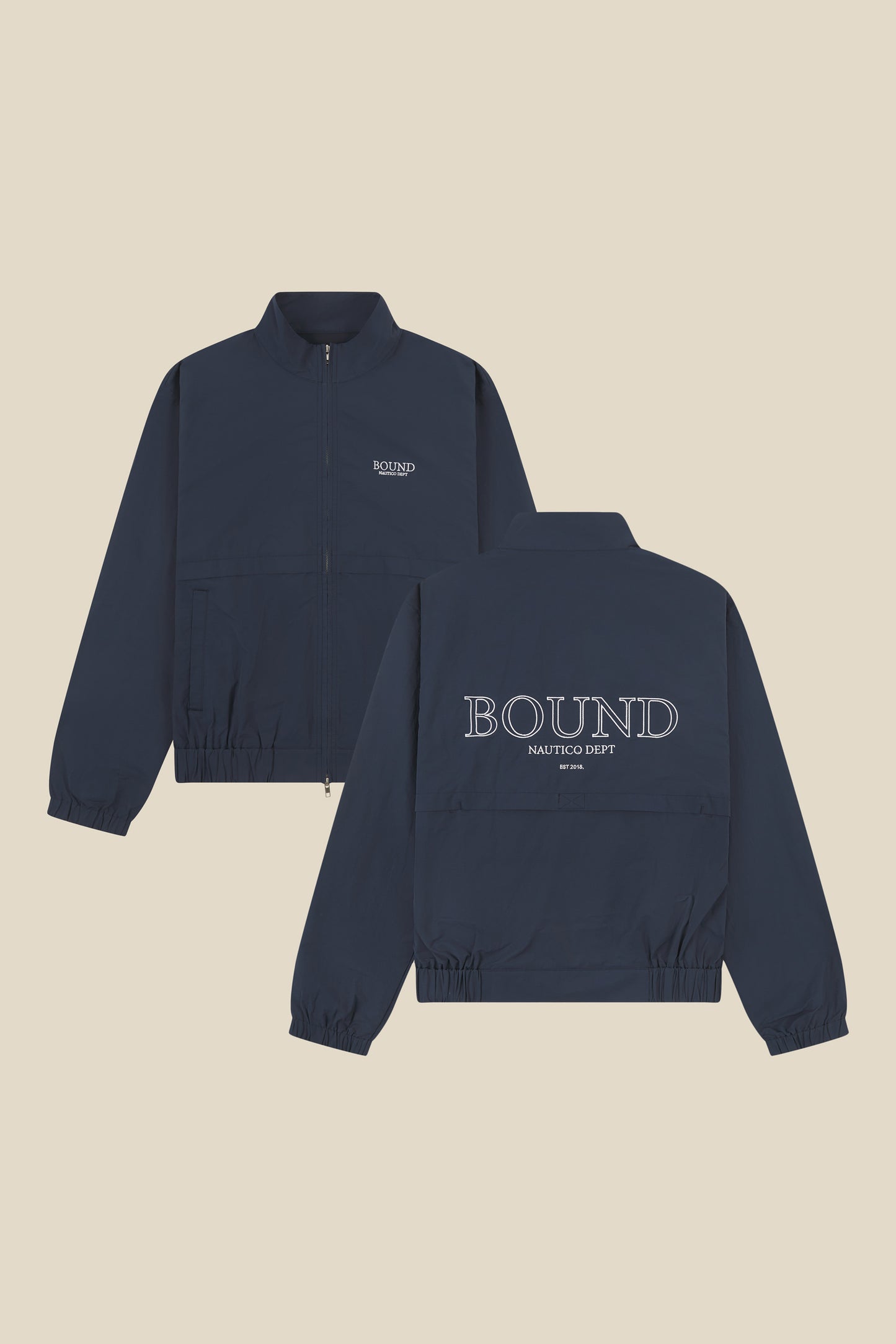 MARINE TRACK JACKET - NAVY