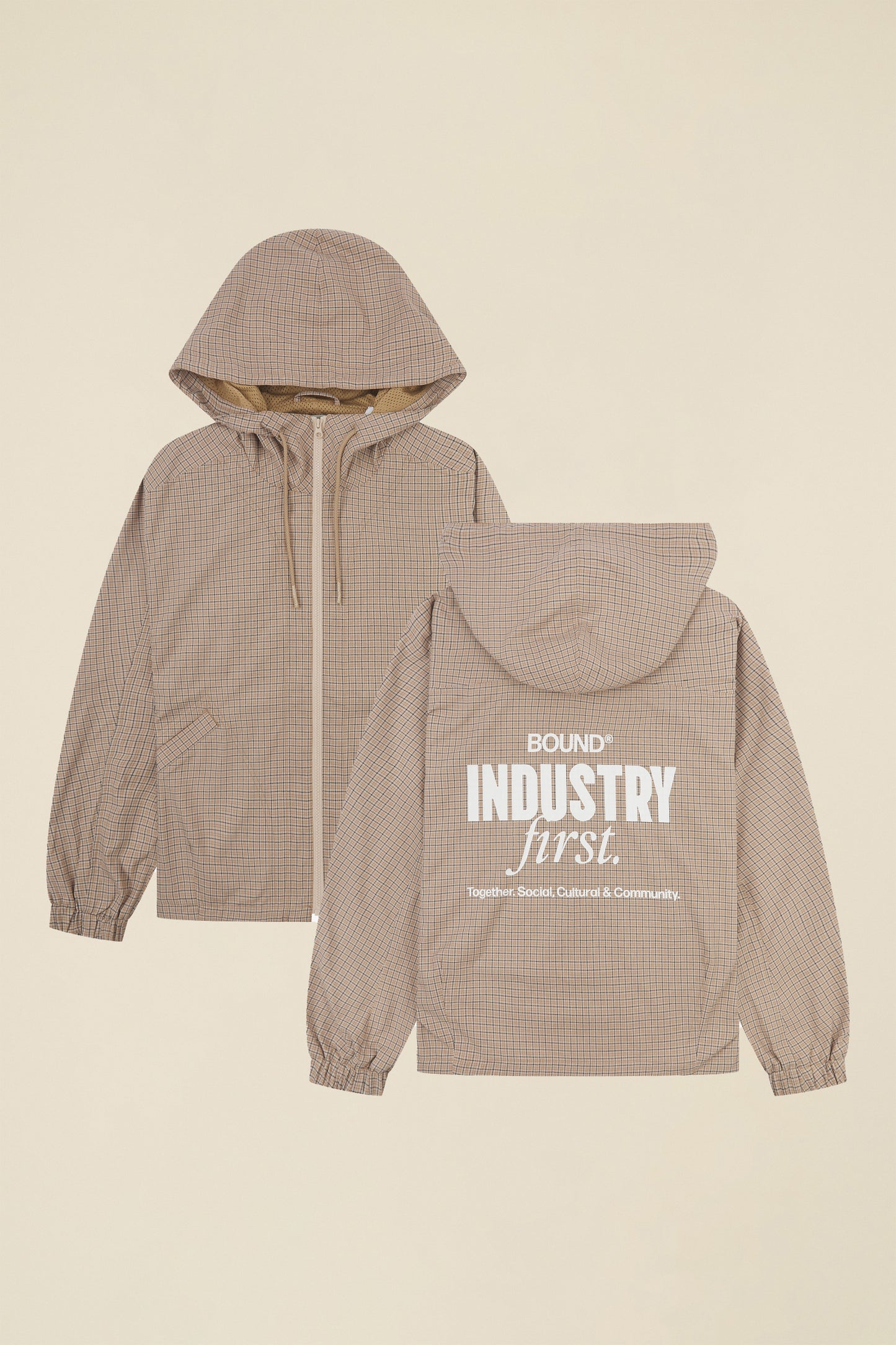 INDUSTRY FIRST CHECK ANORAK