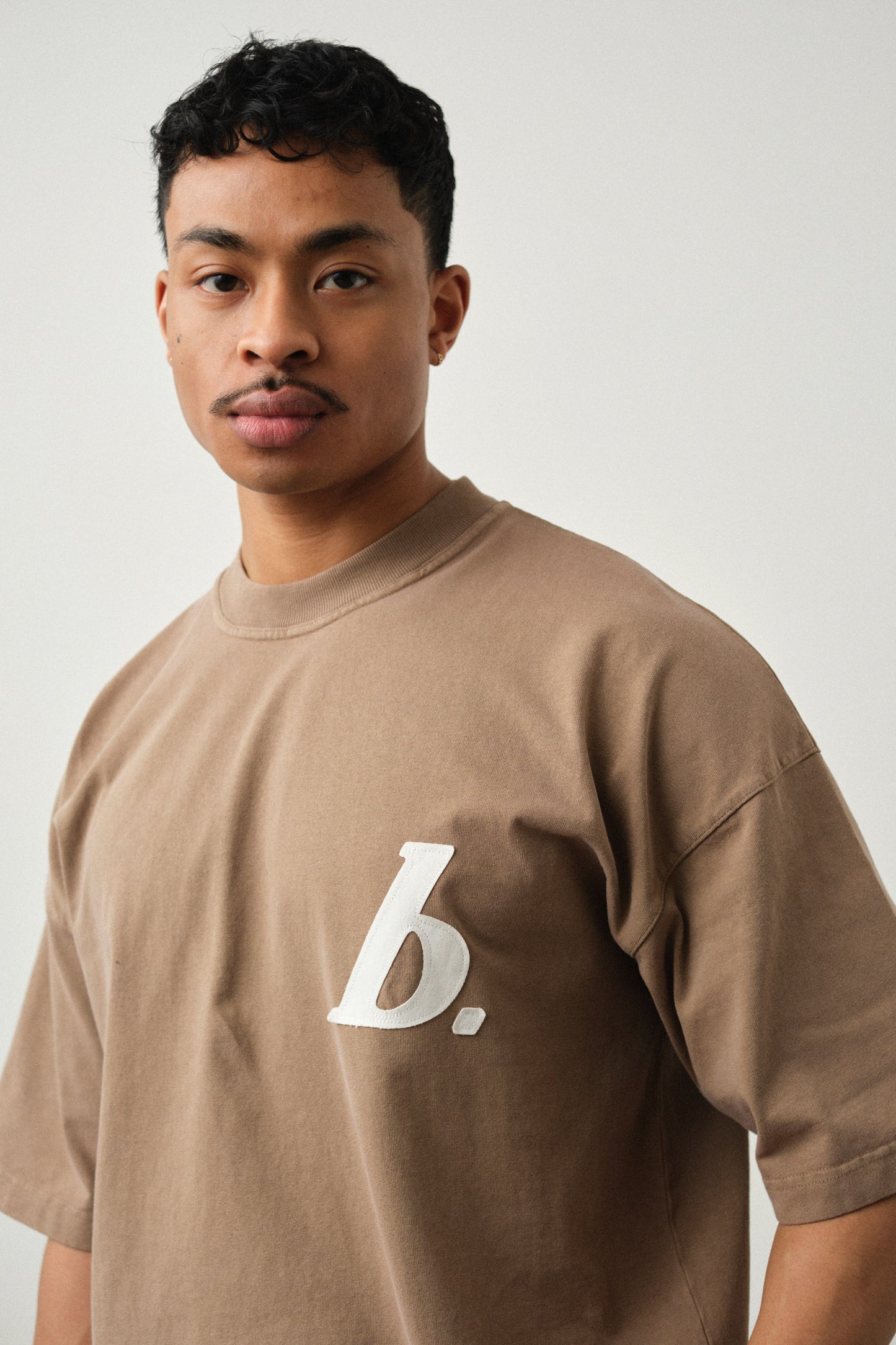 STAMP TEE - WASHED WALNUT