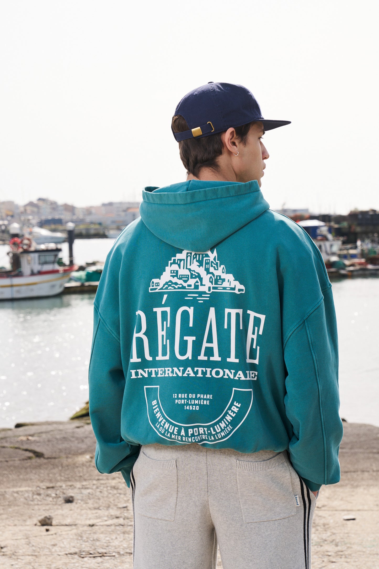 REGATE HOODIE - WASHED SEAFOAM