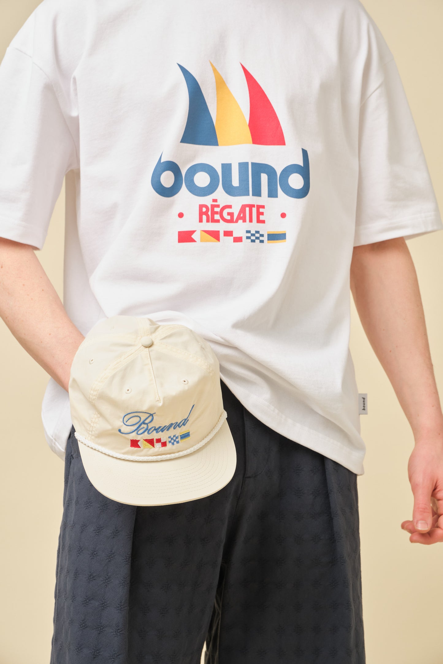 NAUTICO ROPE CAP - ECRU