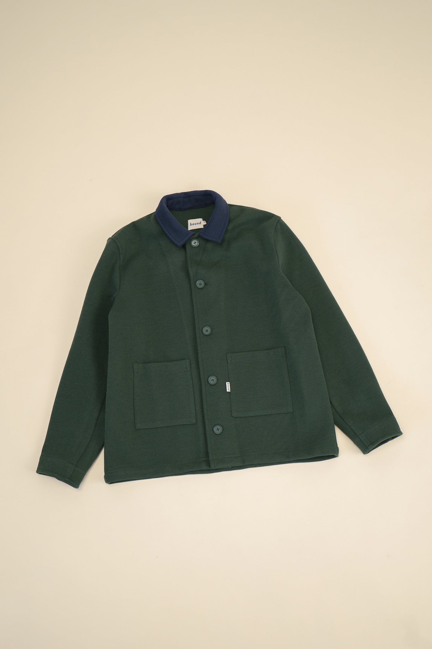ITSUKU GREEN WORK HEAVY OVERSHIRT