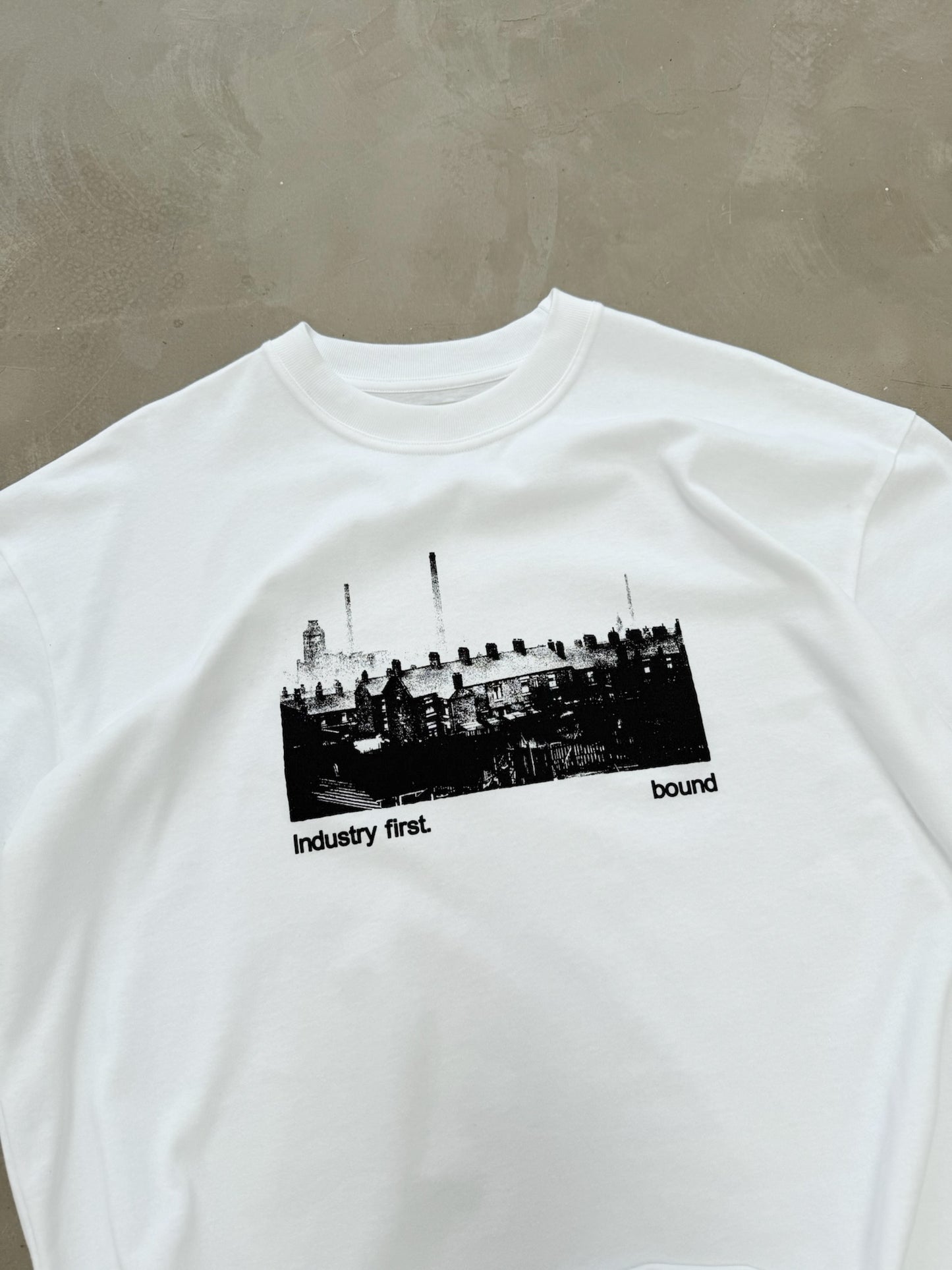 MCR INDUSTRY TEE - WHITE