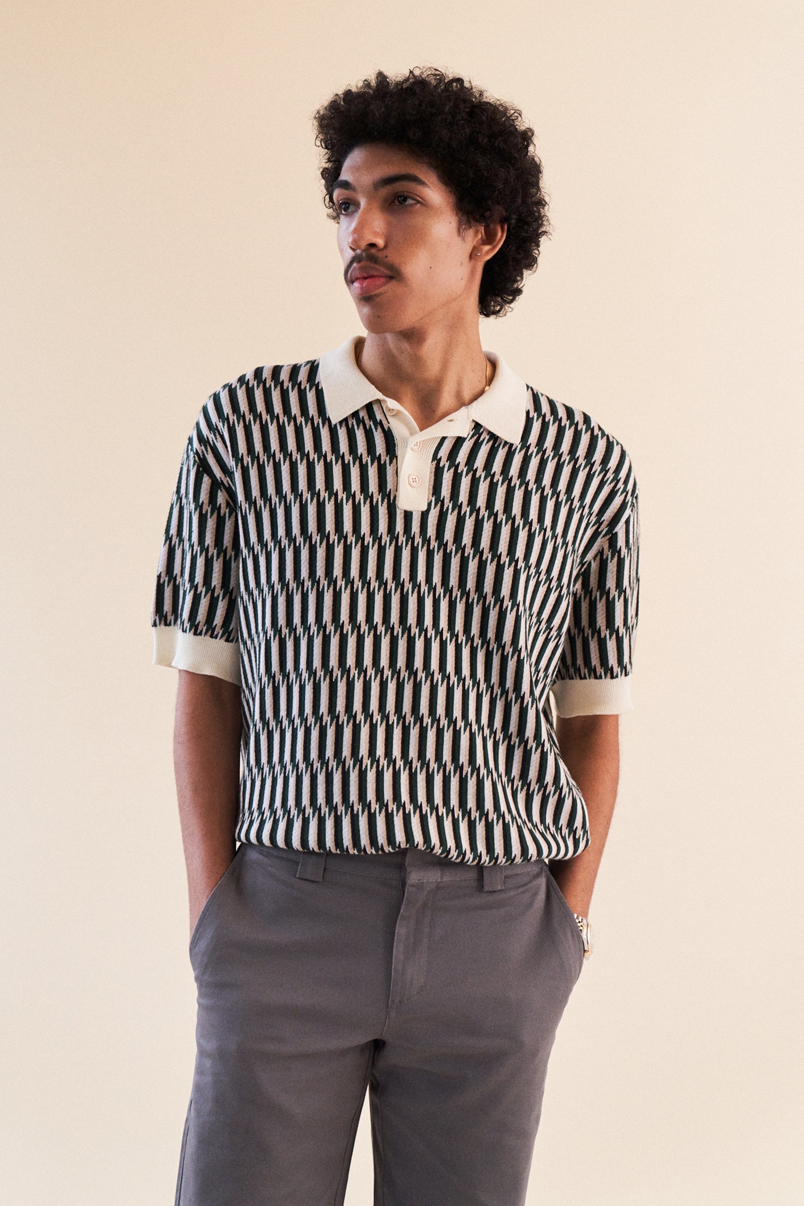 ERICE KNIT POLO – bound