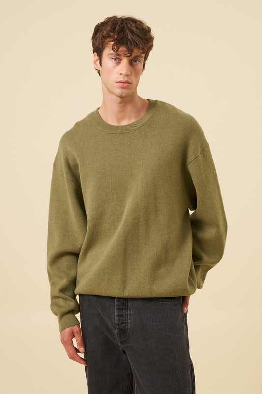 MOSS KNIT SWEATER