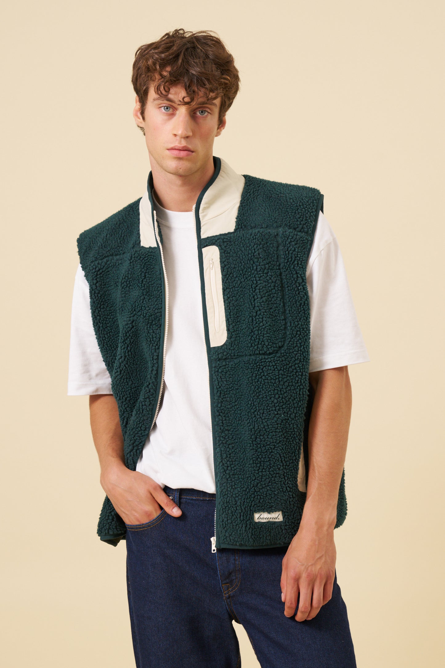 FOREST FLEECE GILET