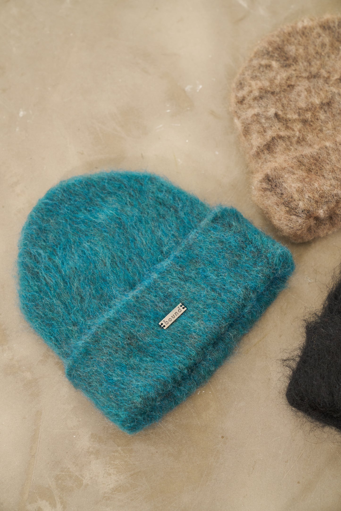 MOHAIR BEANIE - JADE