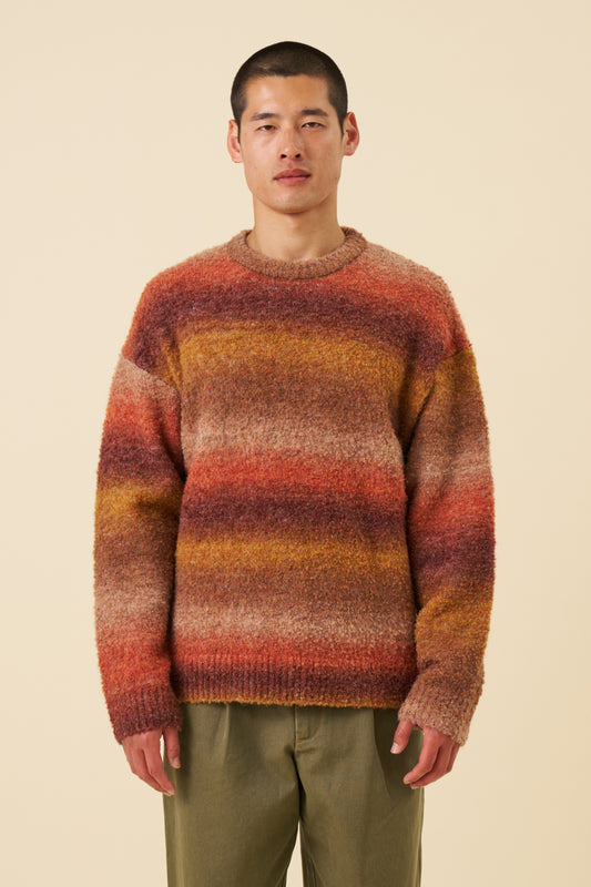 EMBERS GRADIENT BOUCLE KNIT