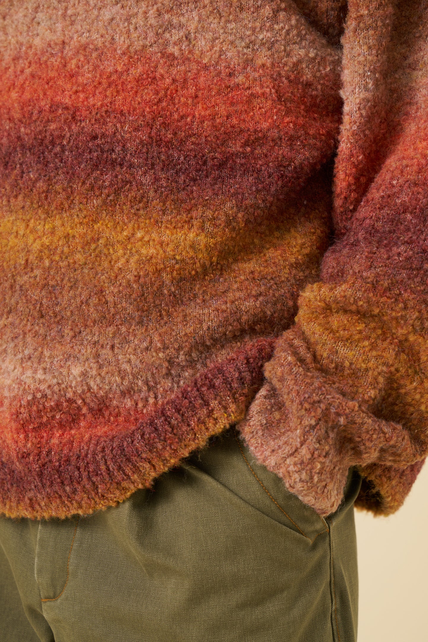 EMBERS GRADIENT BOUCLE KNIT