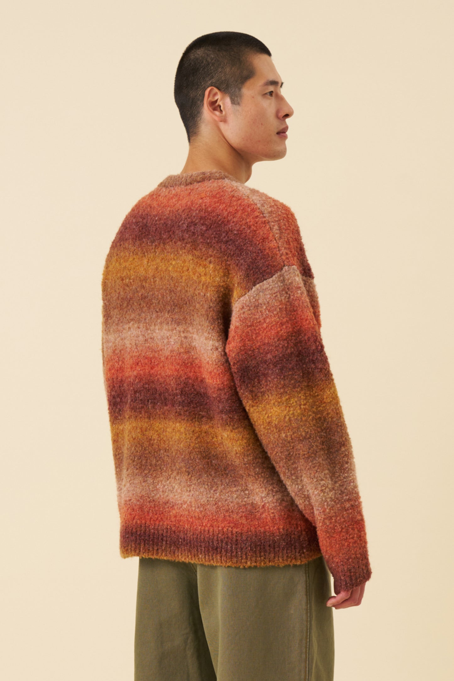 EMBERS GRADIENT BOUCLE KNIT