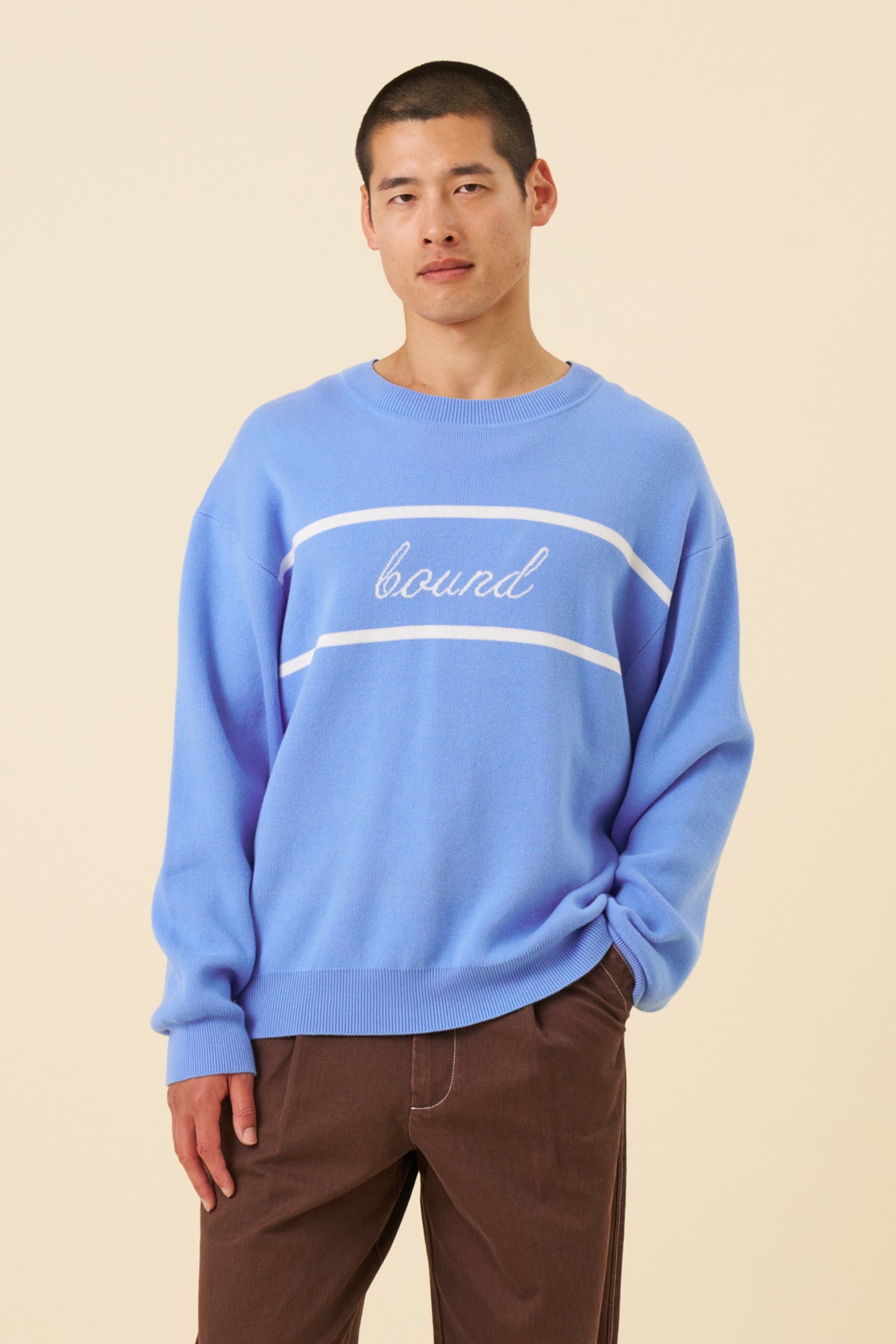 ESTATE KNIT - SKY BLUE