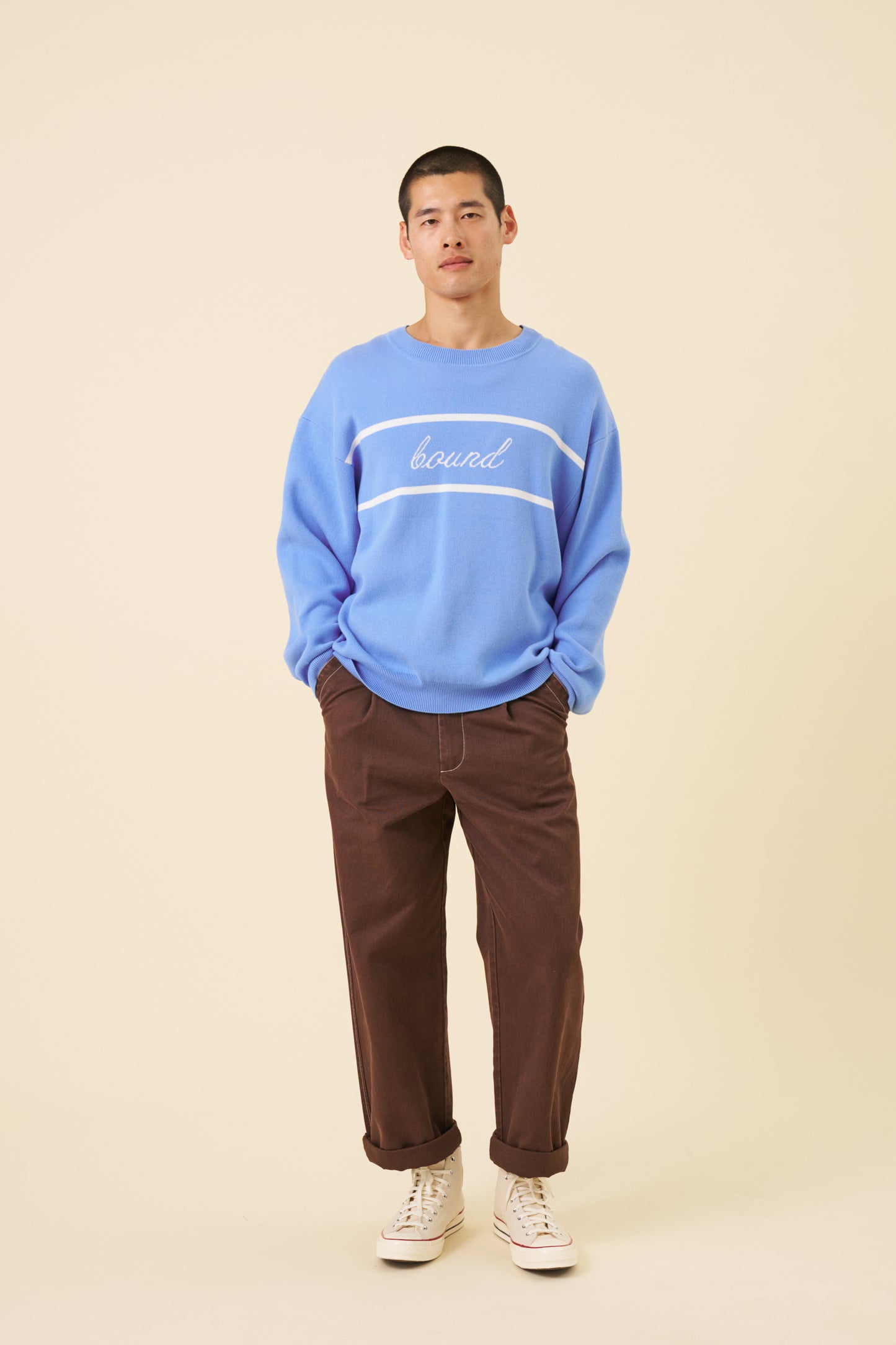 ESTATE KNIT - SKY BLUE