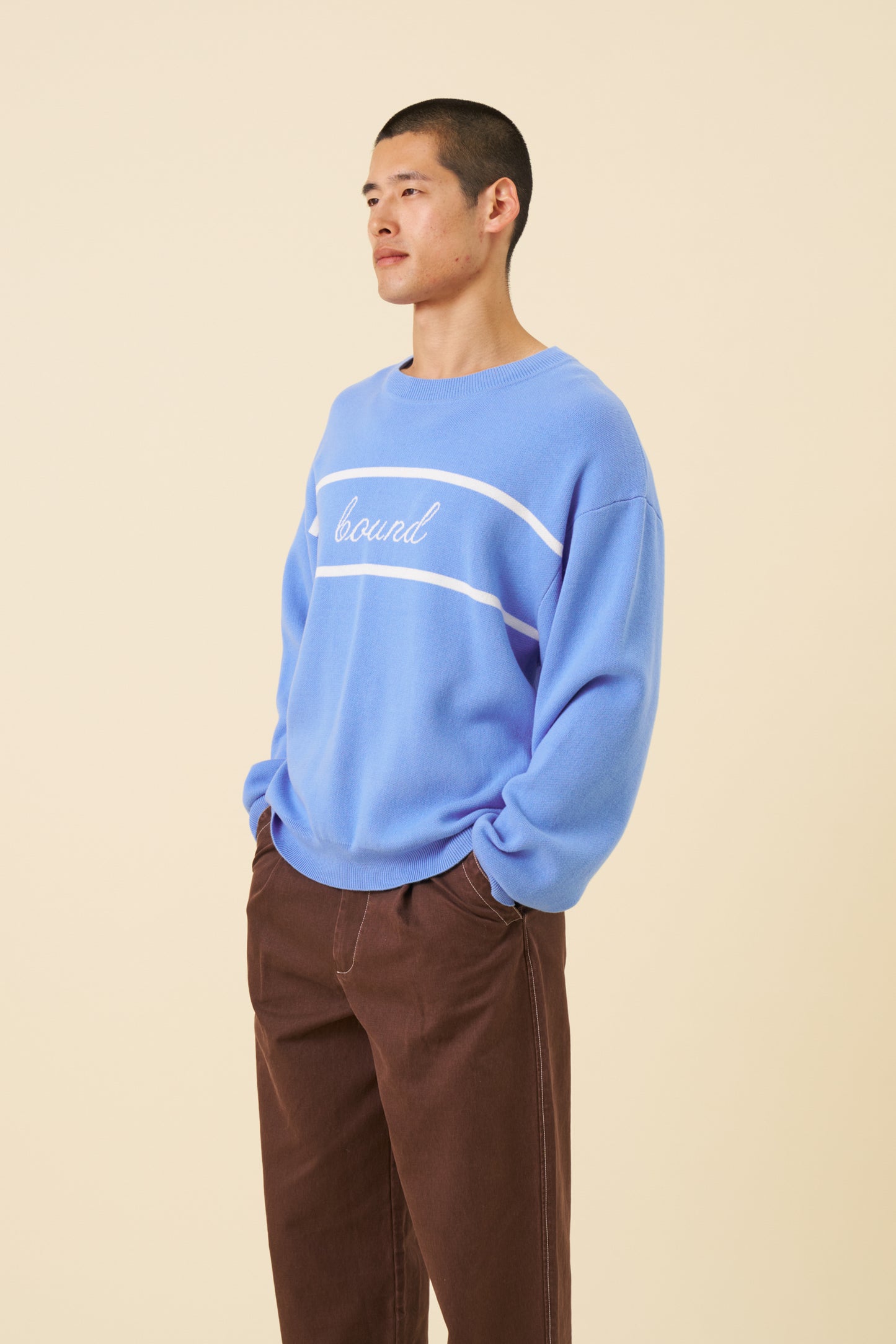 ESTATE KNIT - SKY BLUE