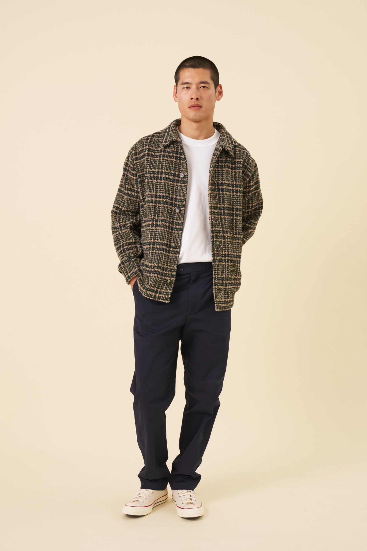 YOSEMITE TEXTURED WOVEN OVERSHIRT