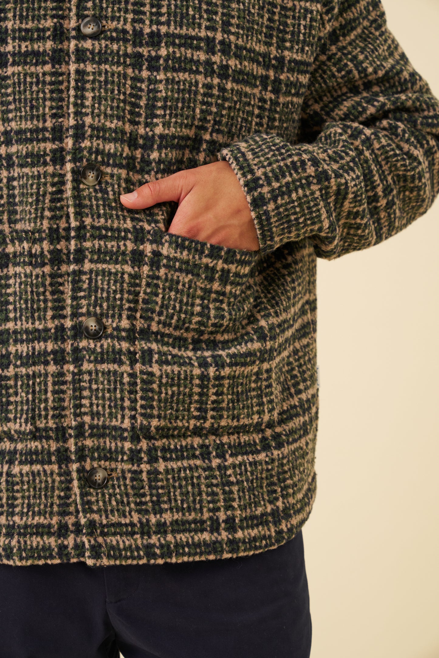 YOSEMITE TEXTURED WOVEN OVERSHIRT