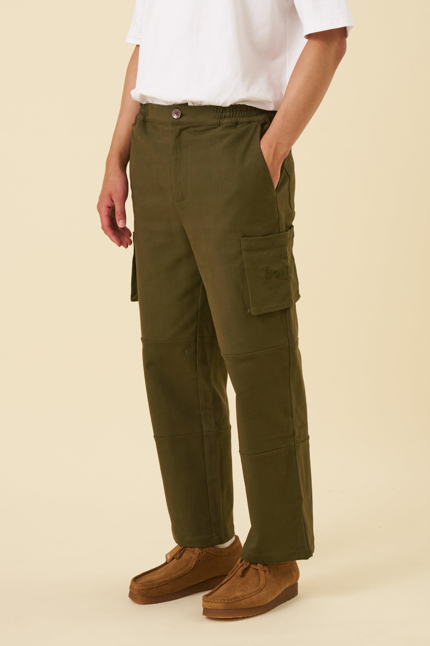 STATEN CARGO TROUSER - ARMY GREEN