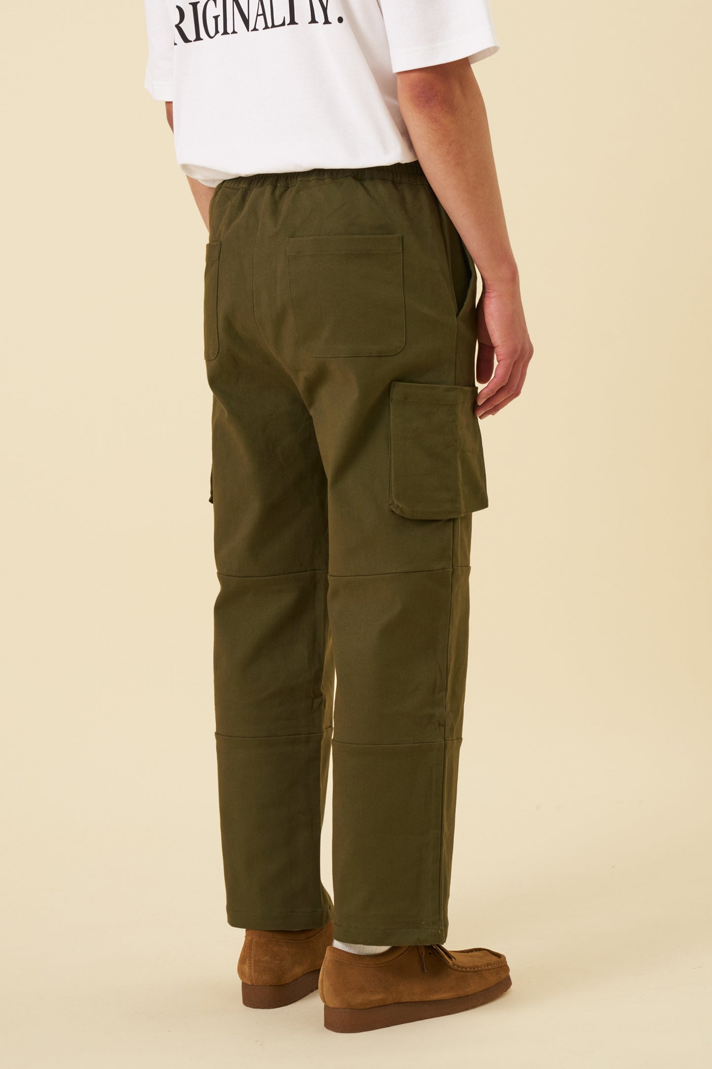 STATEN CARGO TROUSER - ARMY GREEN