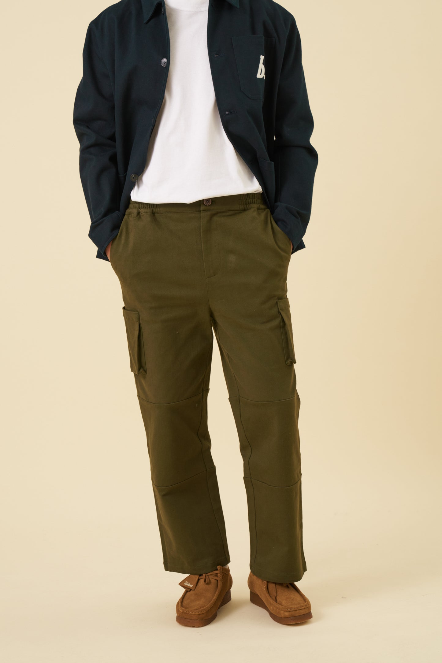 STATEN CARGO TROUSER - ARMY GREEN
