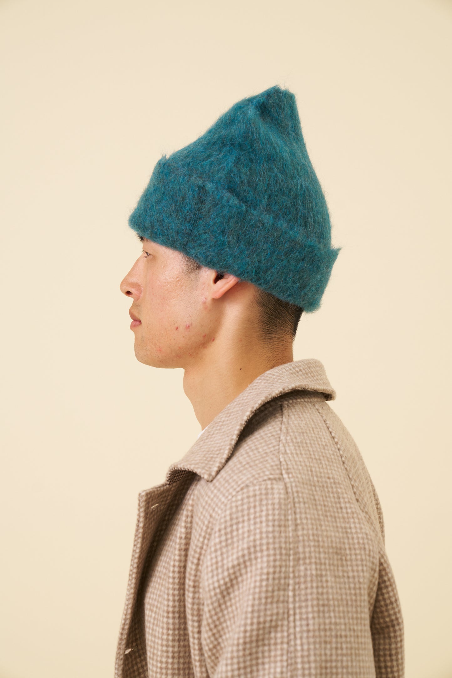 MOHAIR BEANIE - JADE