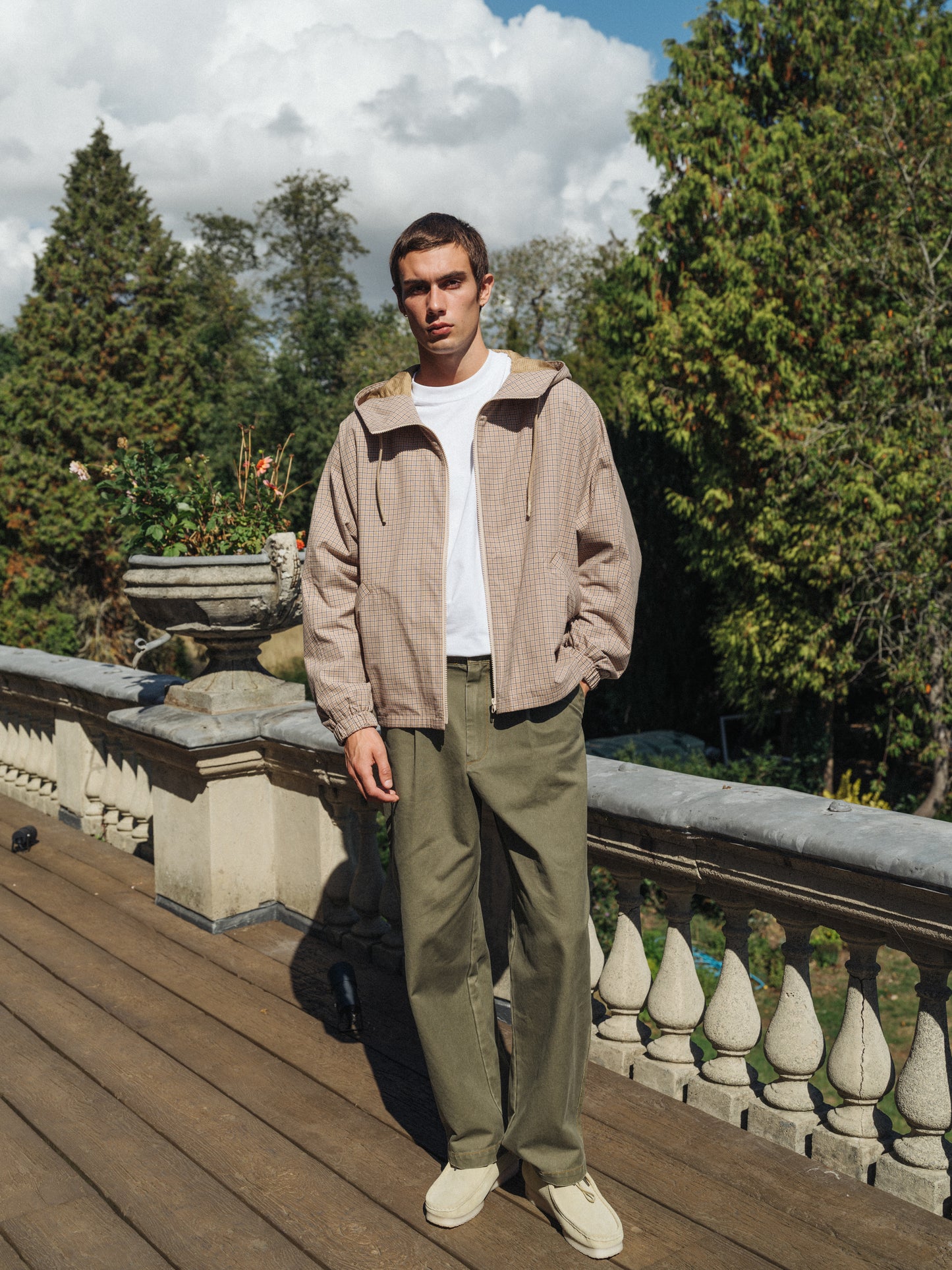 HEAVY CANVAS WORKWEAR TROUSER - ARMY