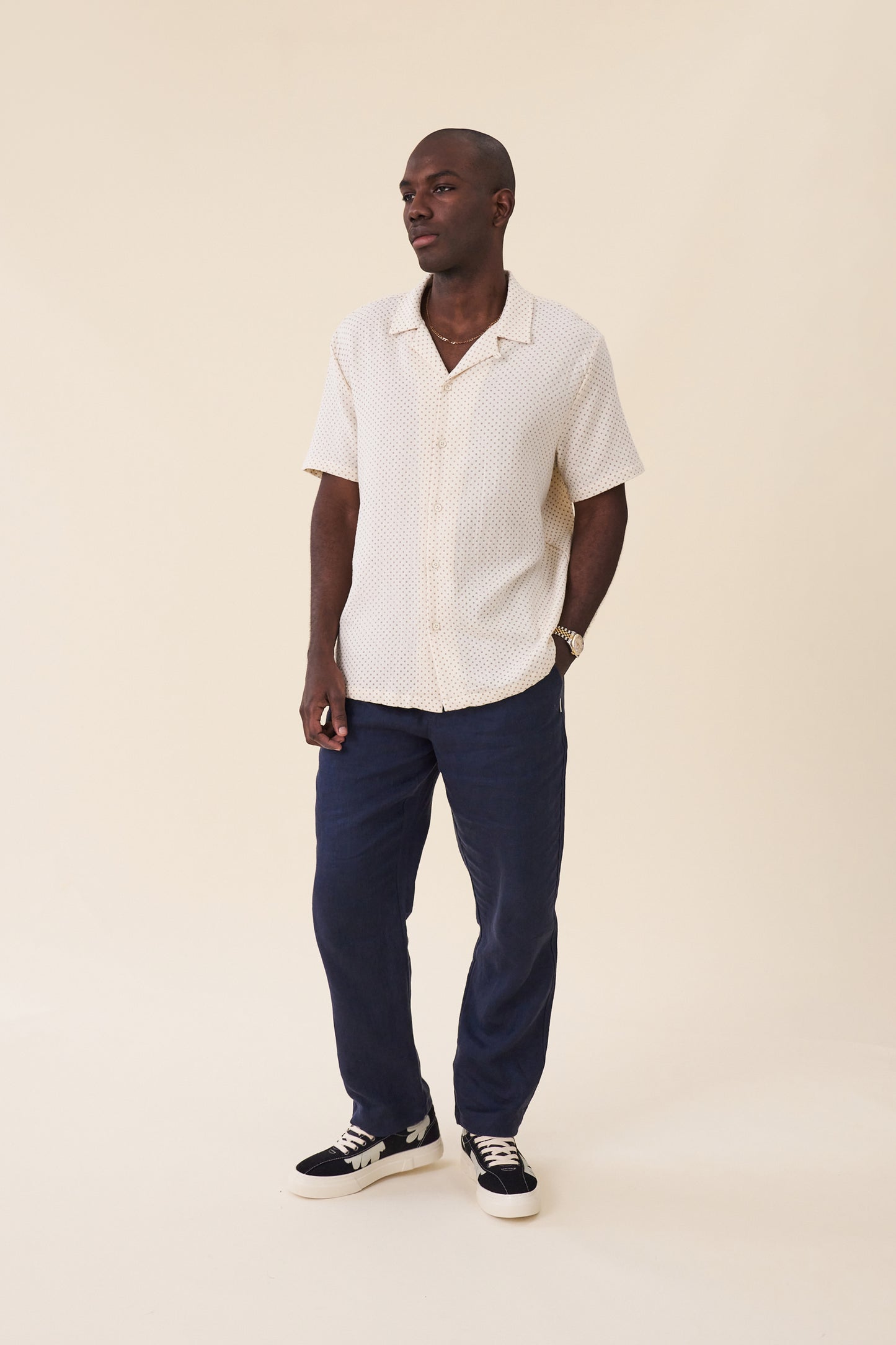 VILA COTTON CUBAN SS SHIRT