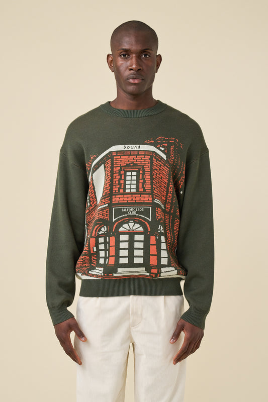 SALFORD LADS CLUB KNIT SWEATER