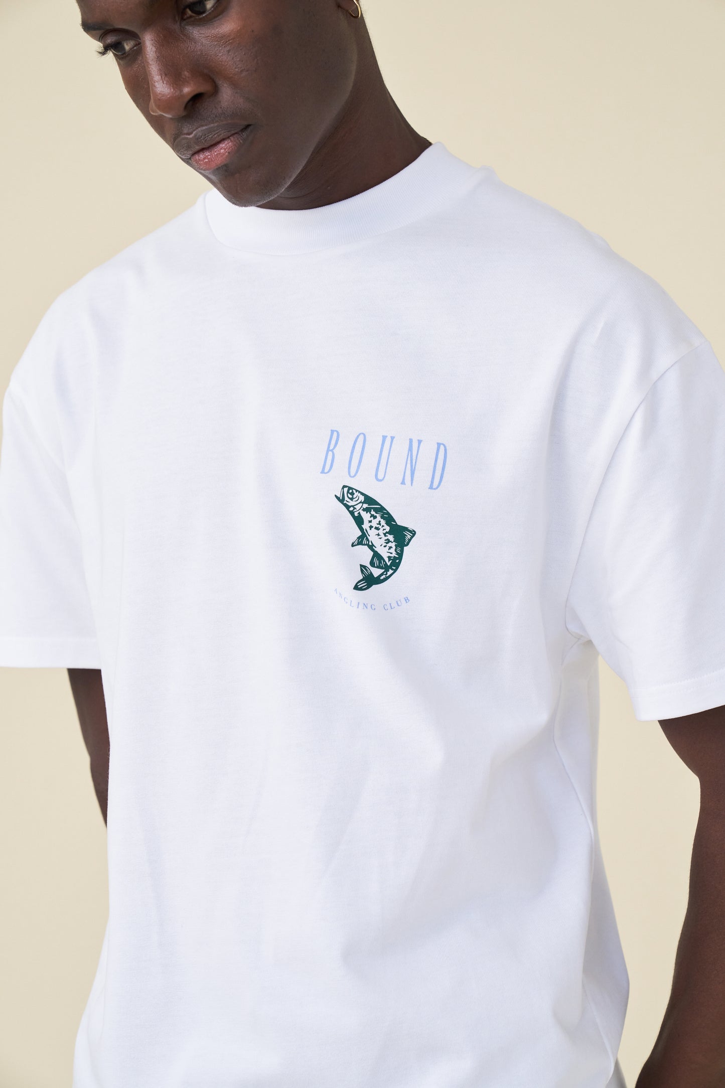 MARINA ANGLING TEE - WHITE