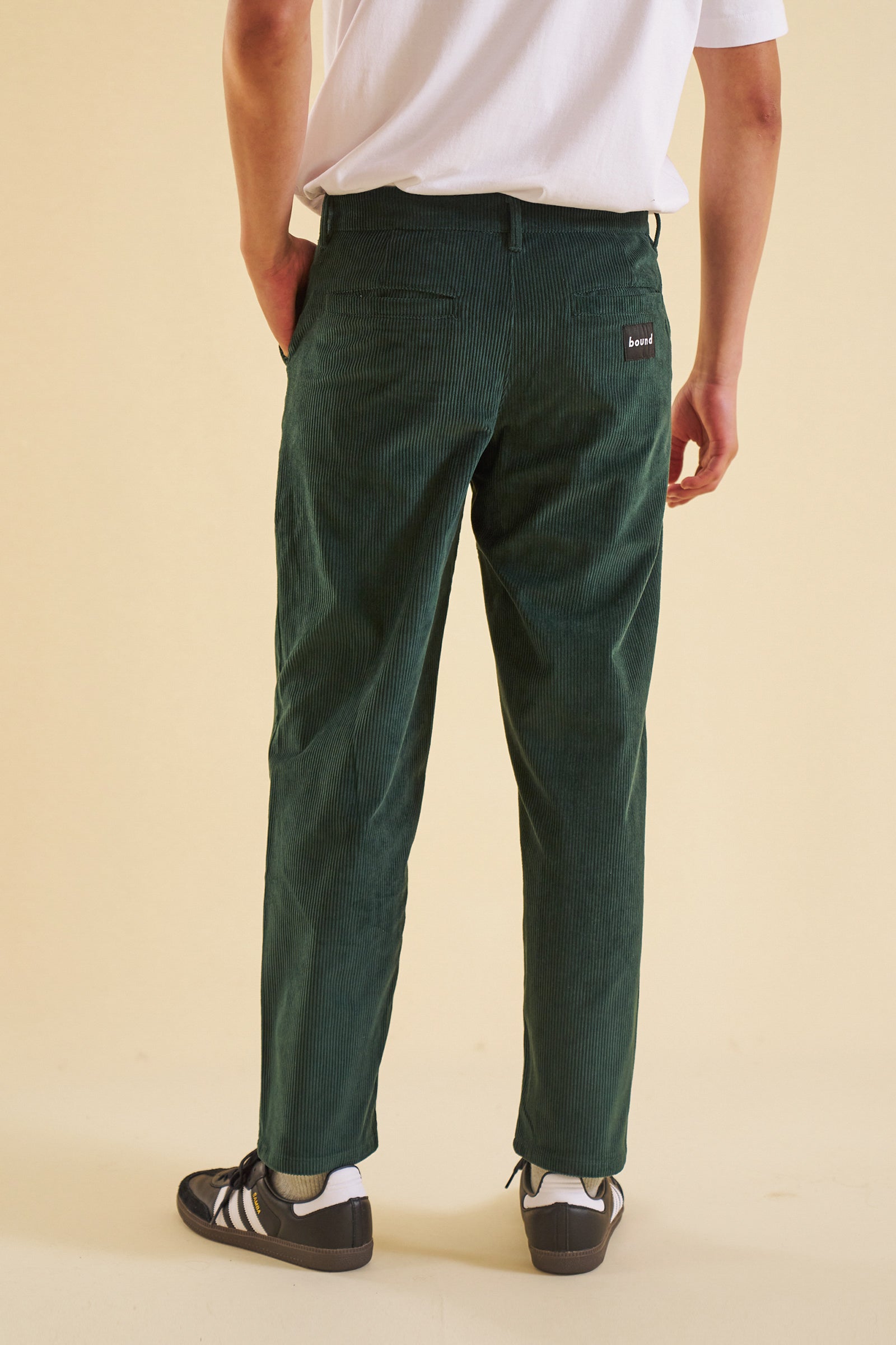 Green Side-buckle cotton-corduroy trousers | Bode | MATCHES UK