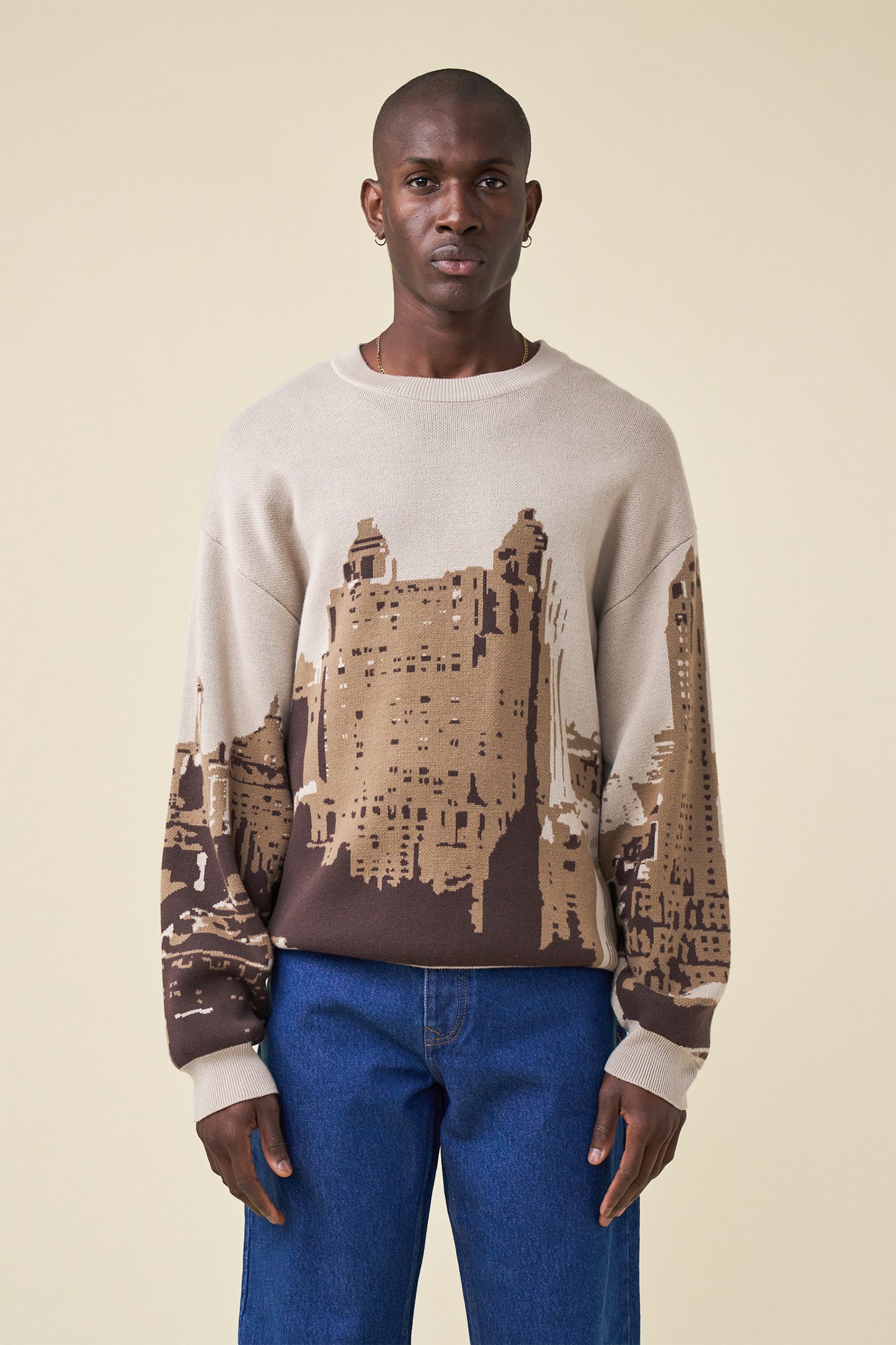 NYC SKYRISE KNIT SWEATER