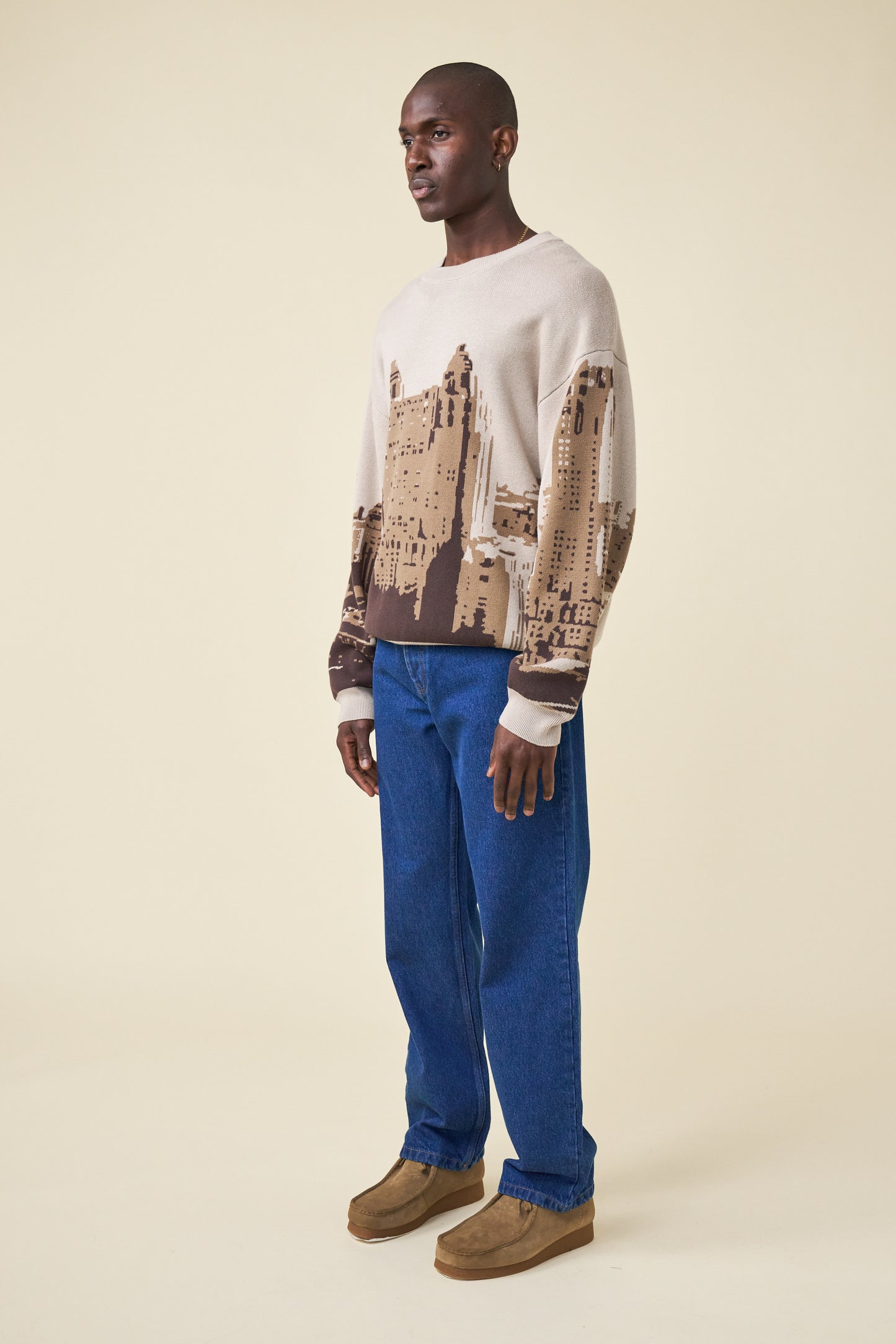 NYC SKYRISE KNIT SWEATER