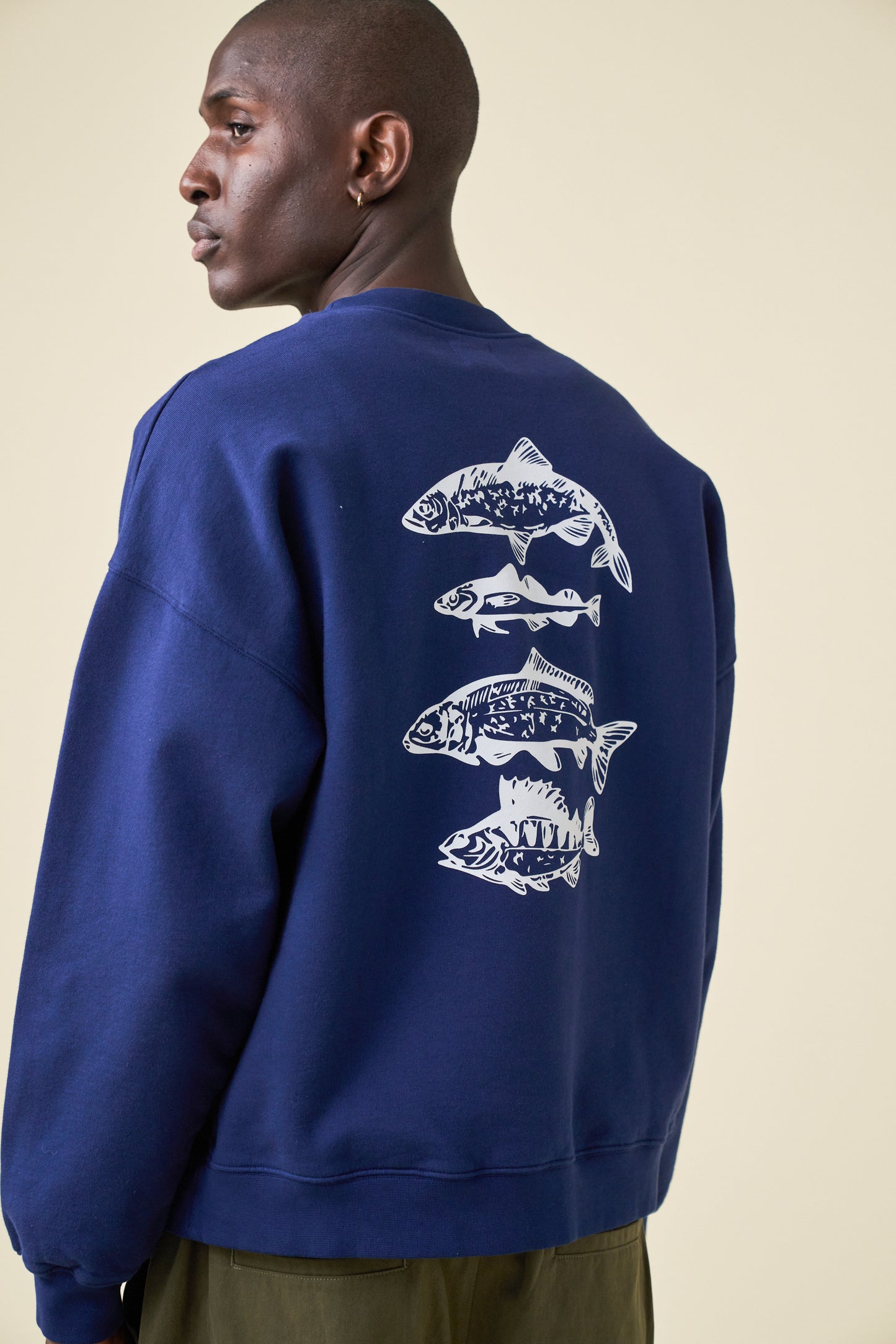 ANGLING CLUB SWEATER - NAVY