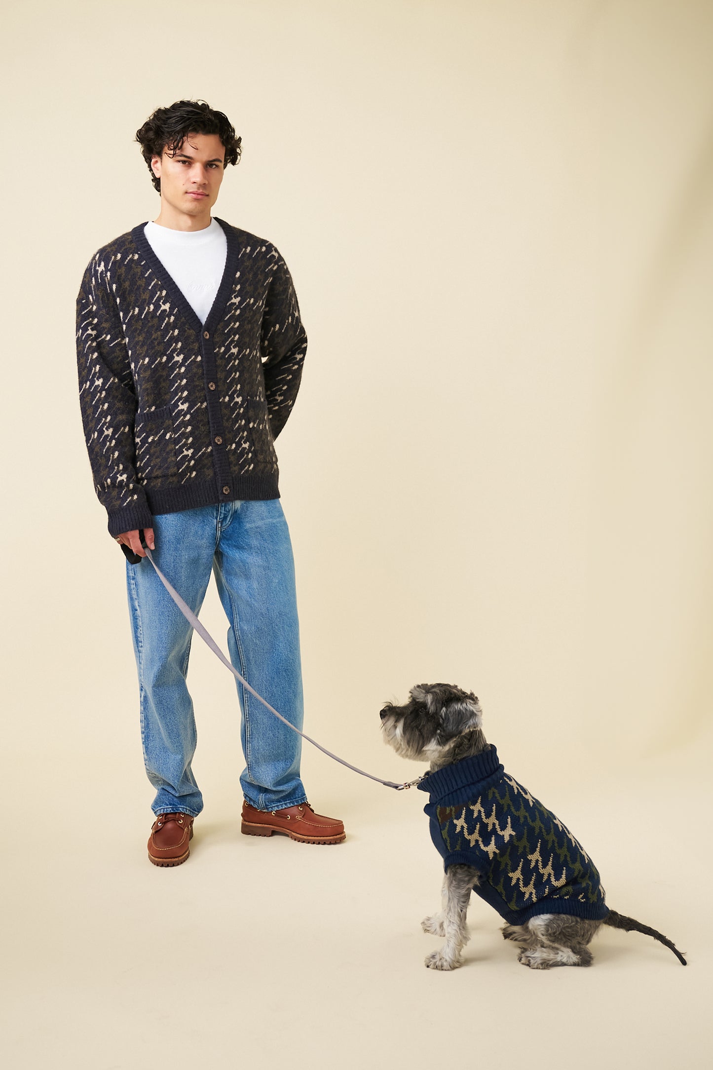 RONNIE DOG KNIT - NAVY