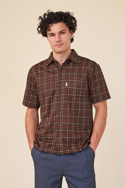 ORTEGA WOVEN POLO