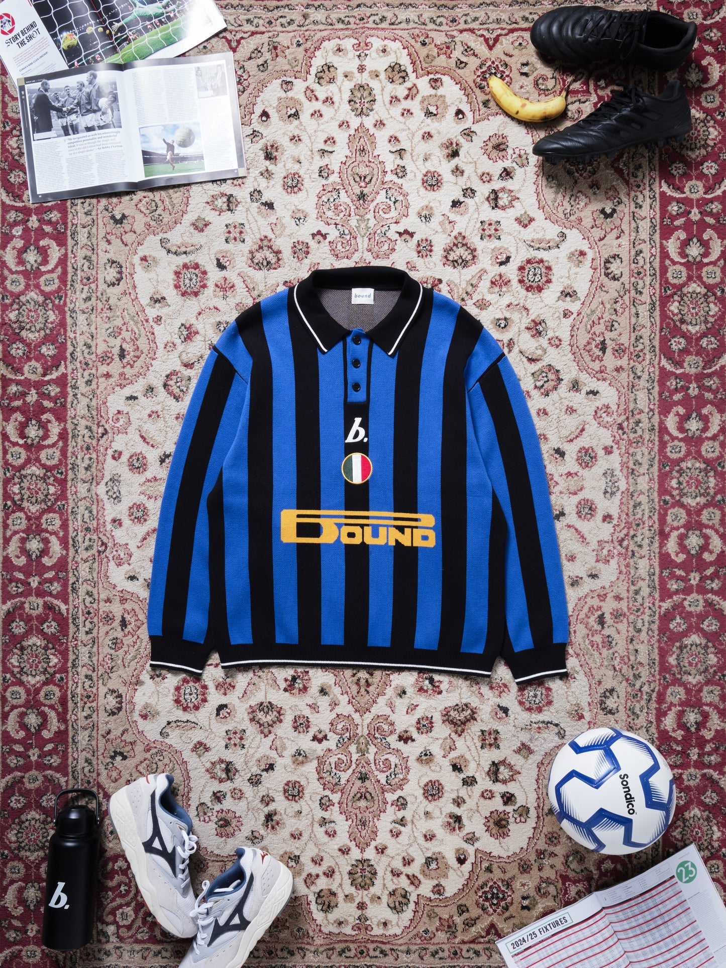 ZANETTI INTER KNITTED FOOTBALL SHIRT