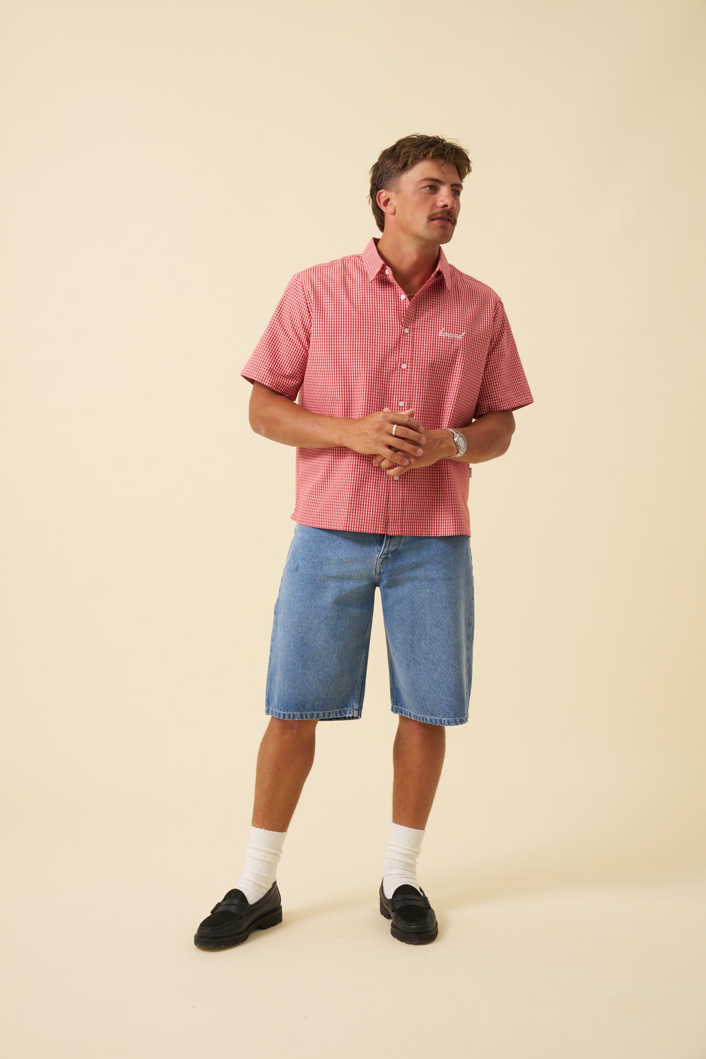 UNION DENIM JORTS - LIGHT BLUE
