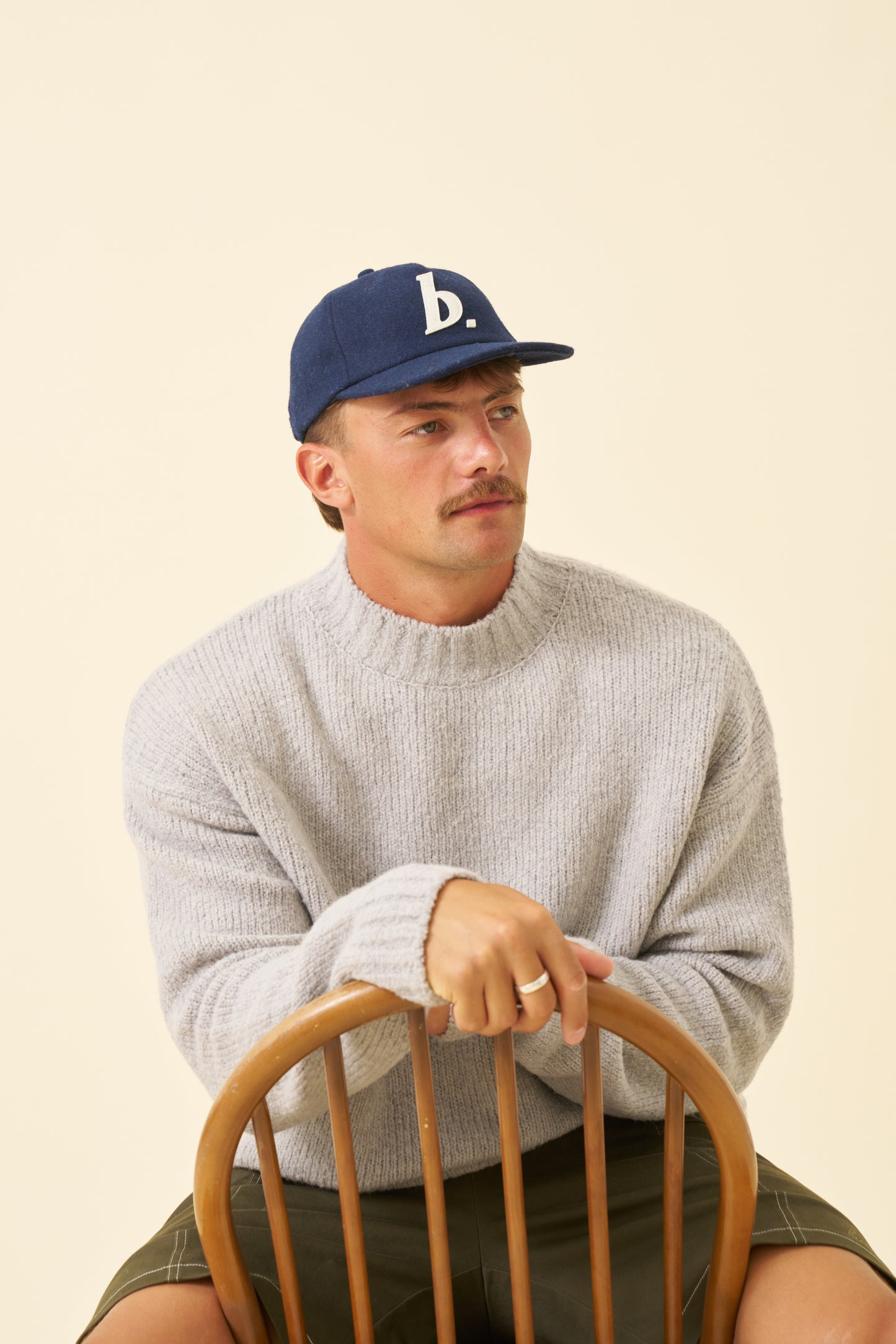BOTHA WOOL CAP - NAVY