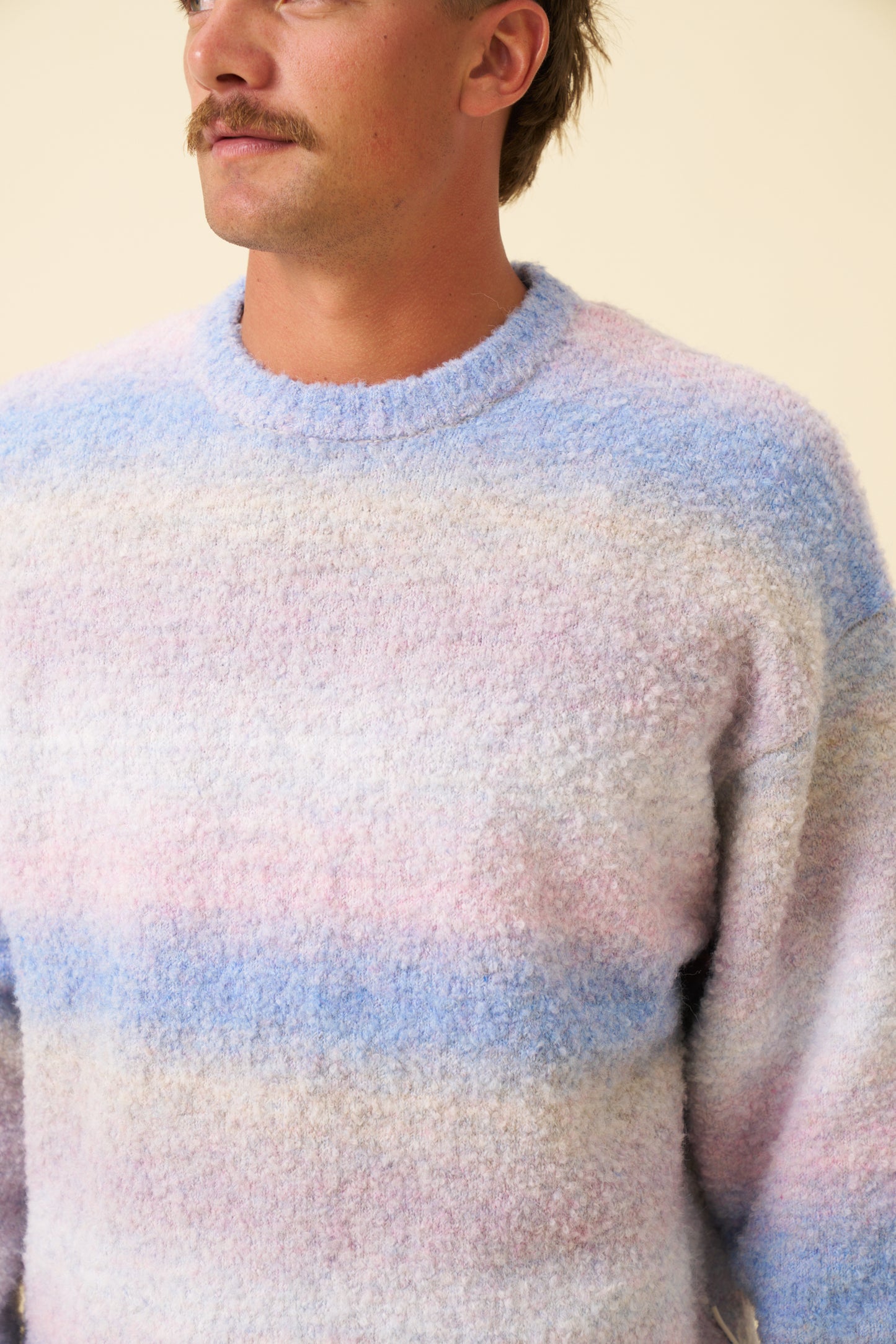 BOTHA CANDY GRADIENT BOUCLE KNIT