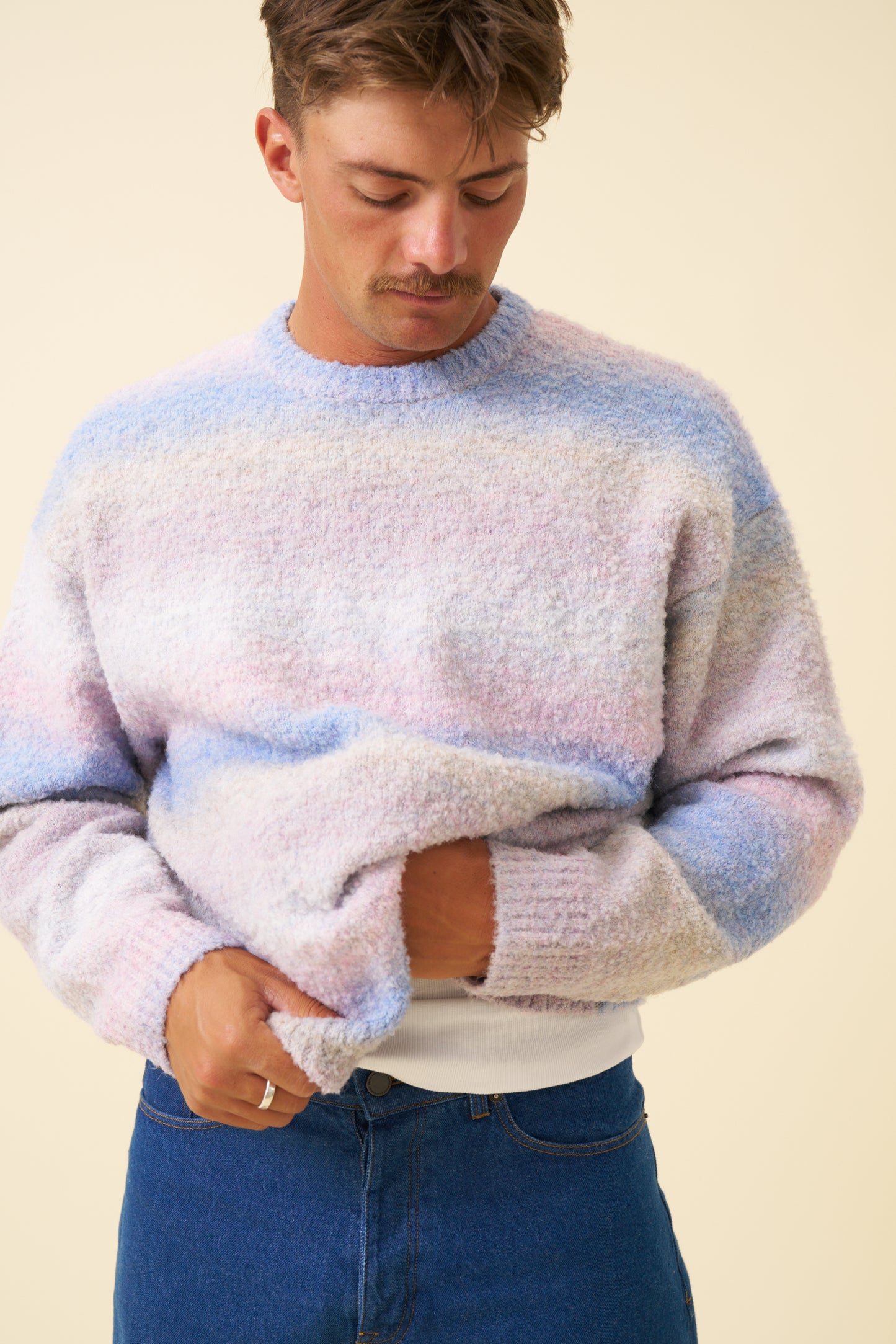 BOTHA CANDY GRADIENT BOUCLE KNIT