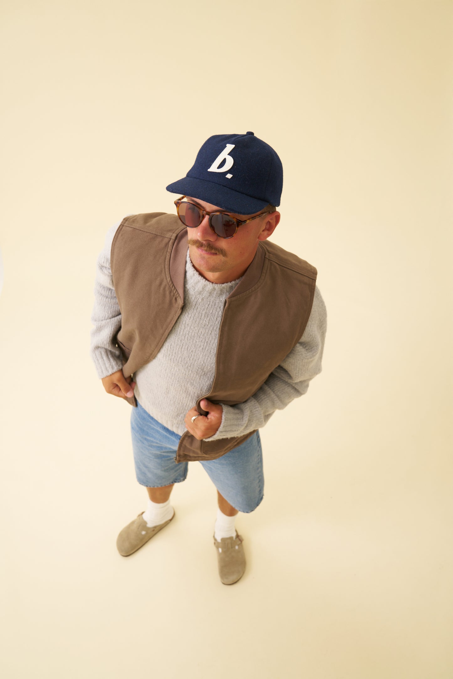 BOTHA CROPPED WOOL KNIT - GREY