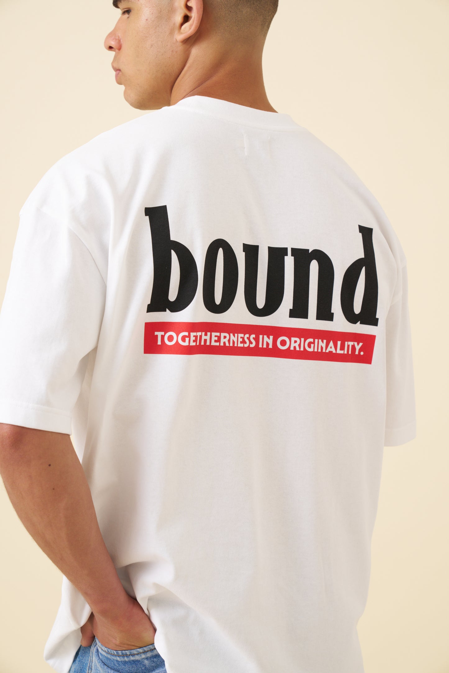 RED LABEL TEE - WHITE