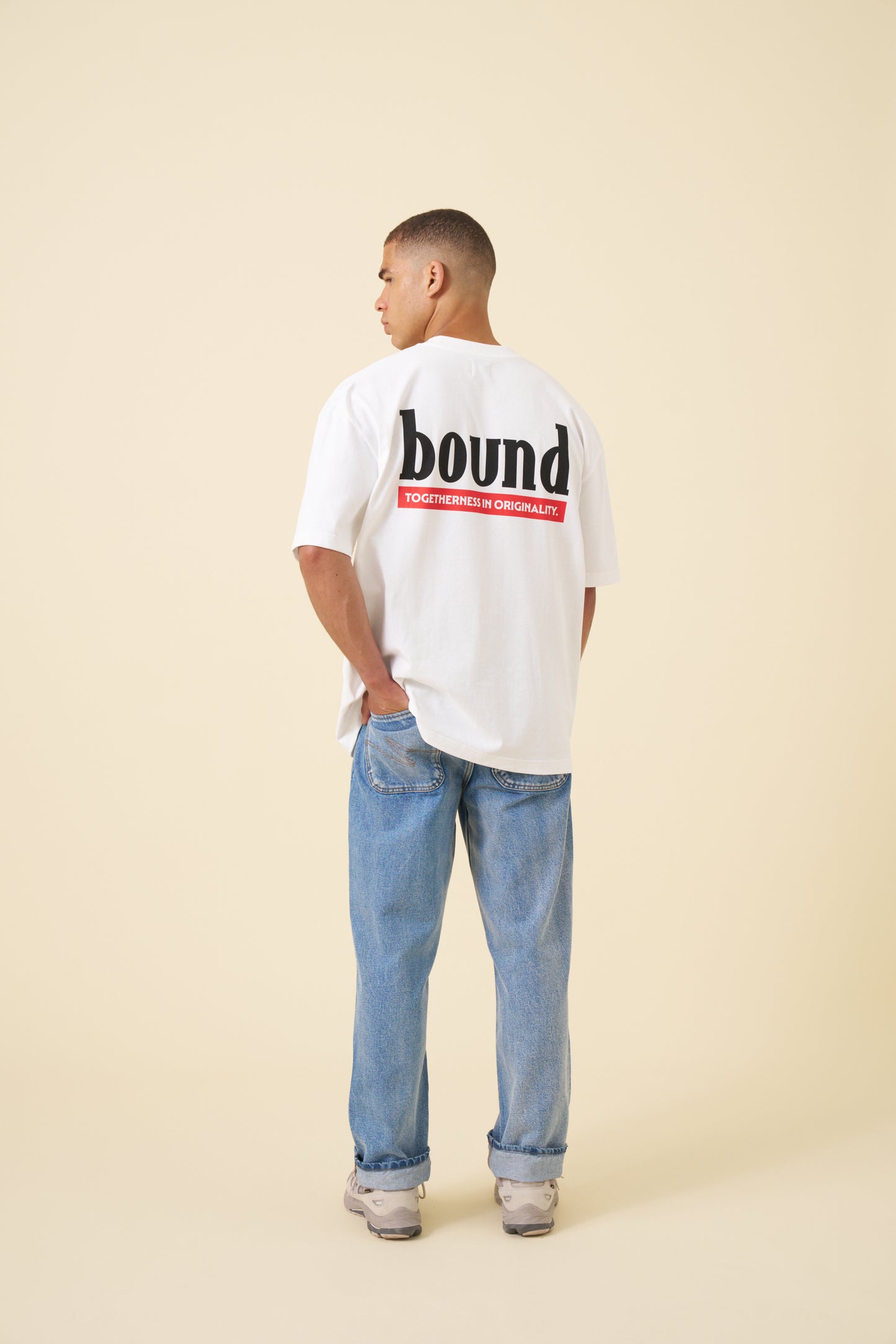 RED LABEL TEE - WHITE