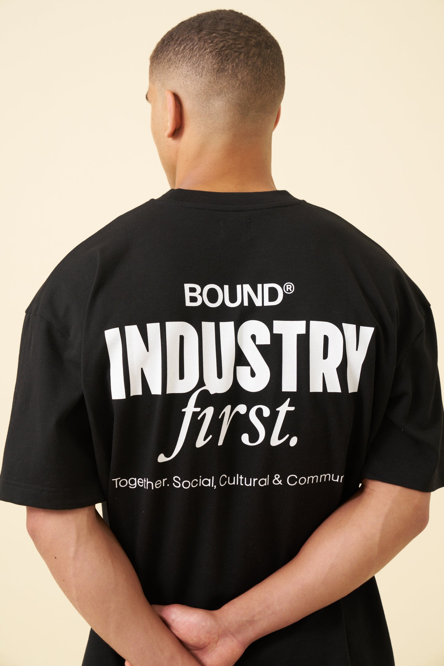 INDUSTRY FIRST TEE - BLACK