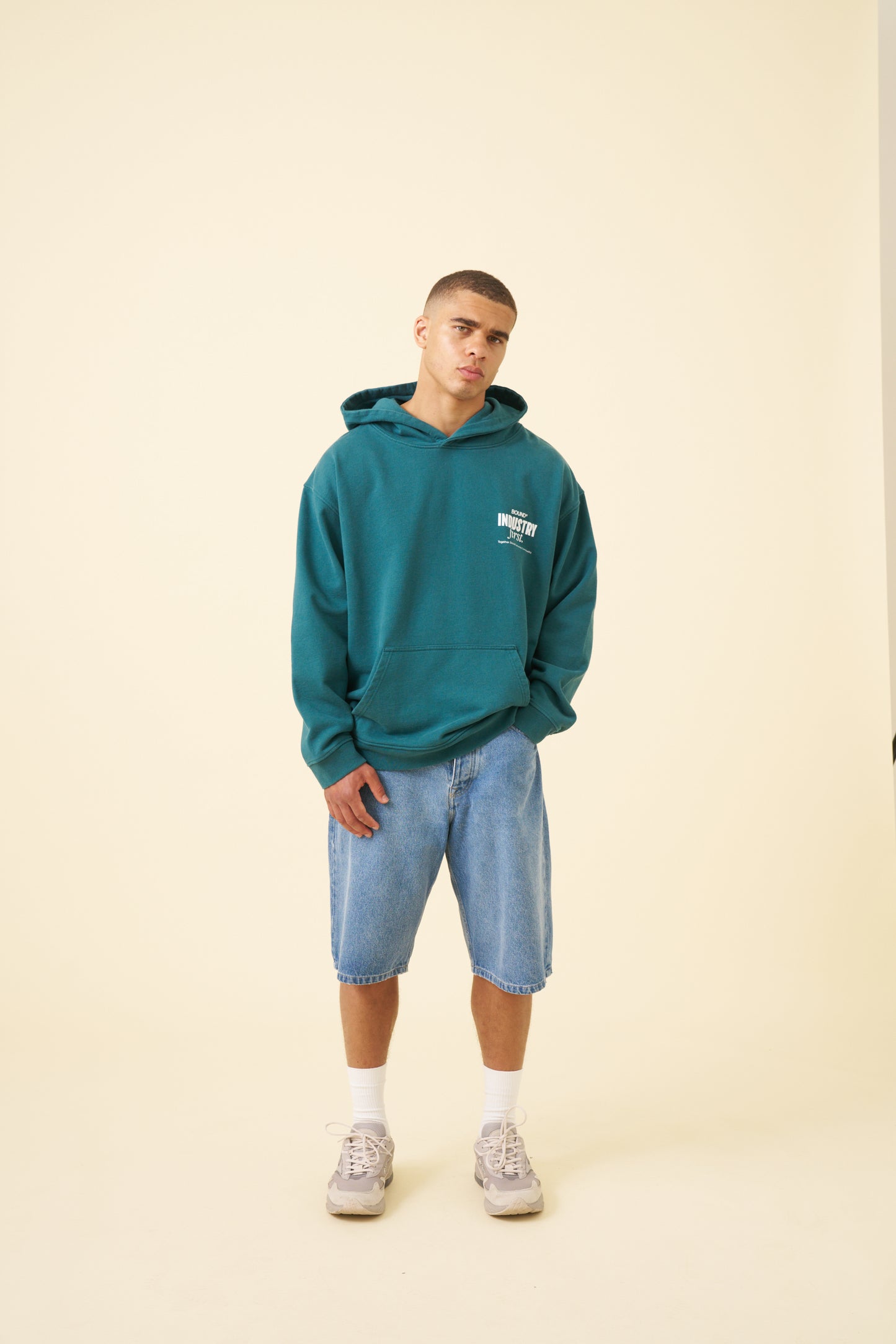 INDUSTRY FIRST HOODIE - FOREST GREEN