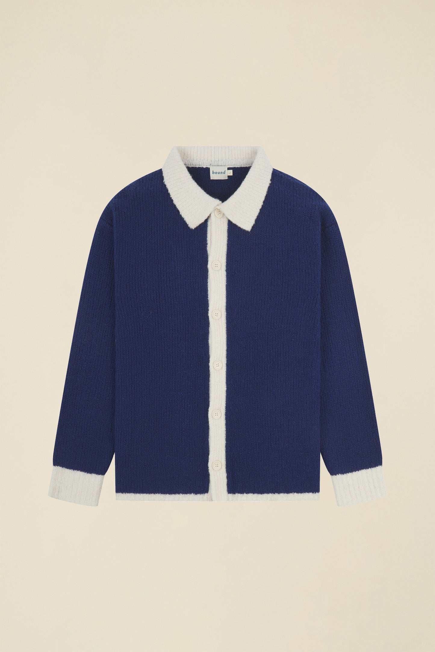OXFORD WOOL BUTTON UP KNIT